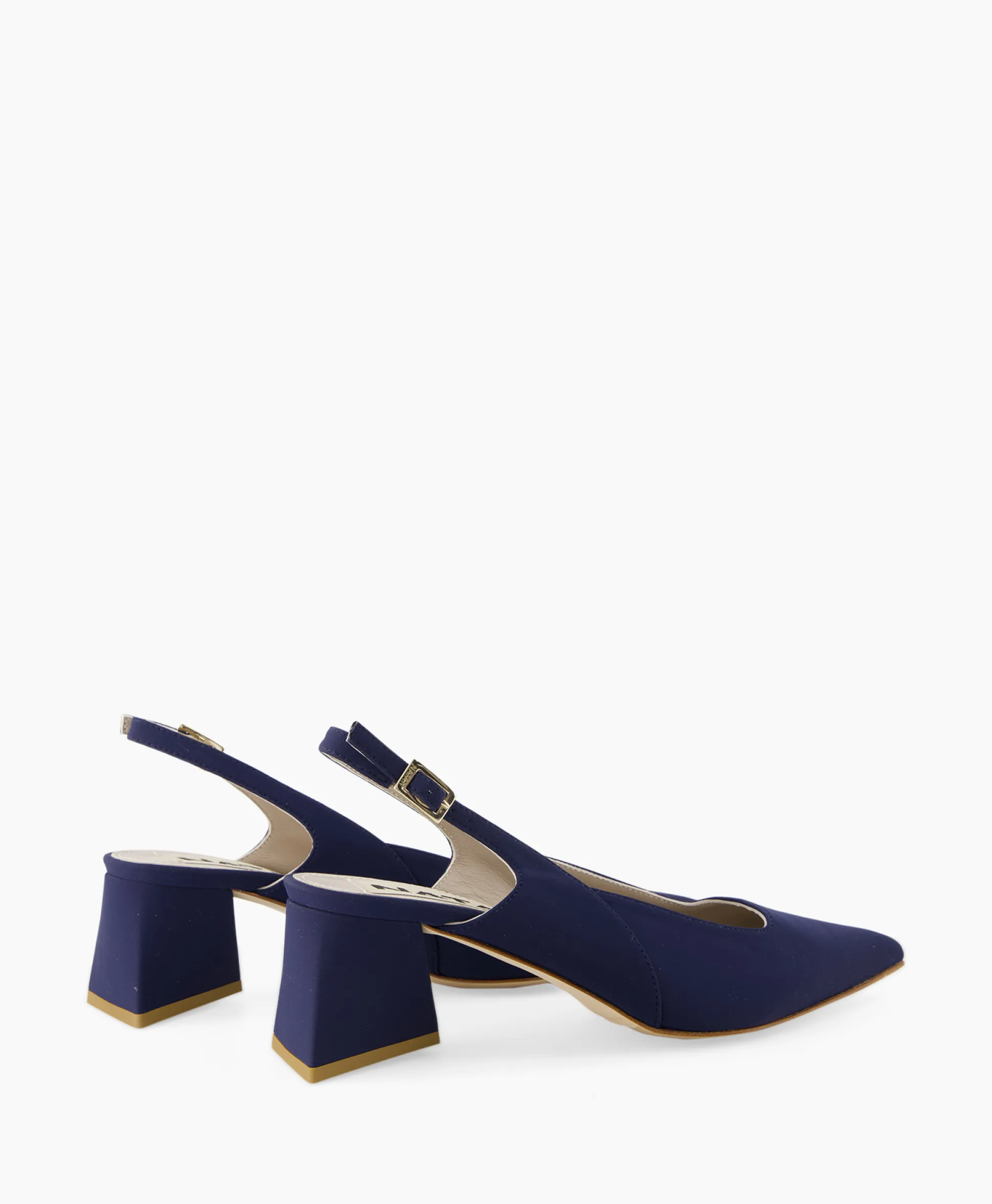 Natan Schoenen Pump Stretch Morelli 9 Blu Scuro Blauw