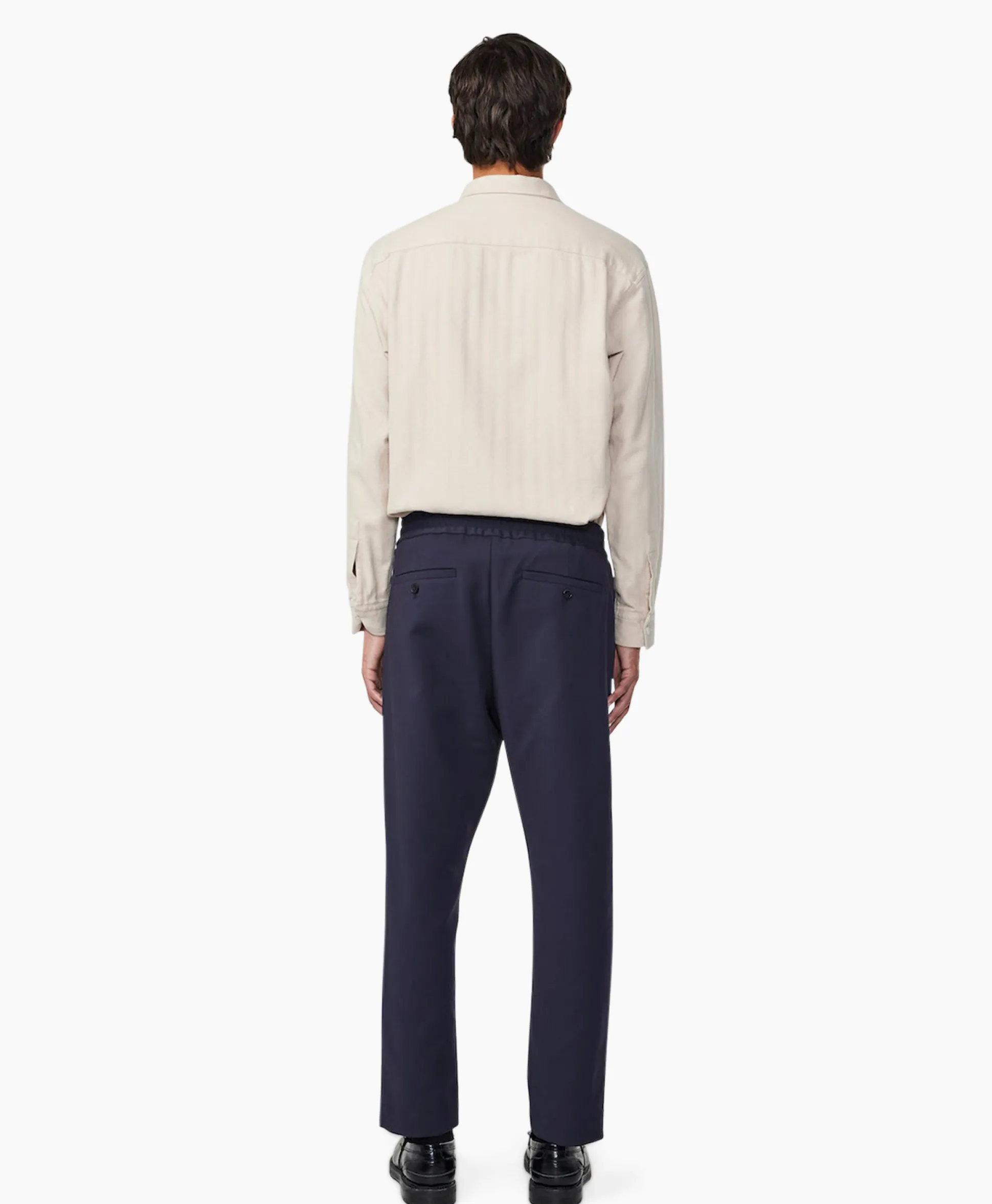 Nn07 Pantalon Billie Donker Blauw