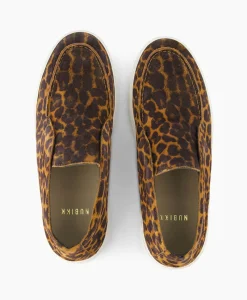 Nubikk Loafer Jiro Sua Bruin Dessin
