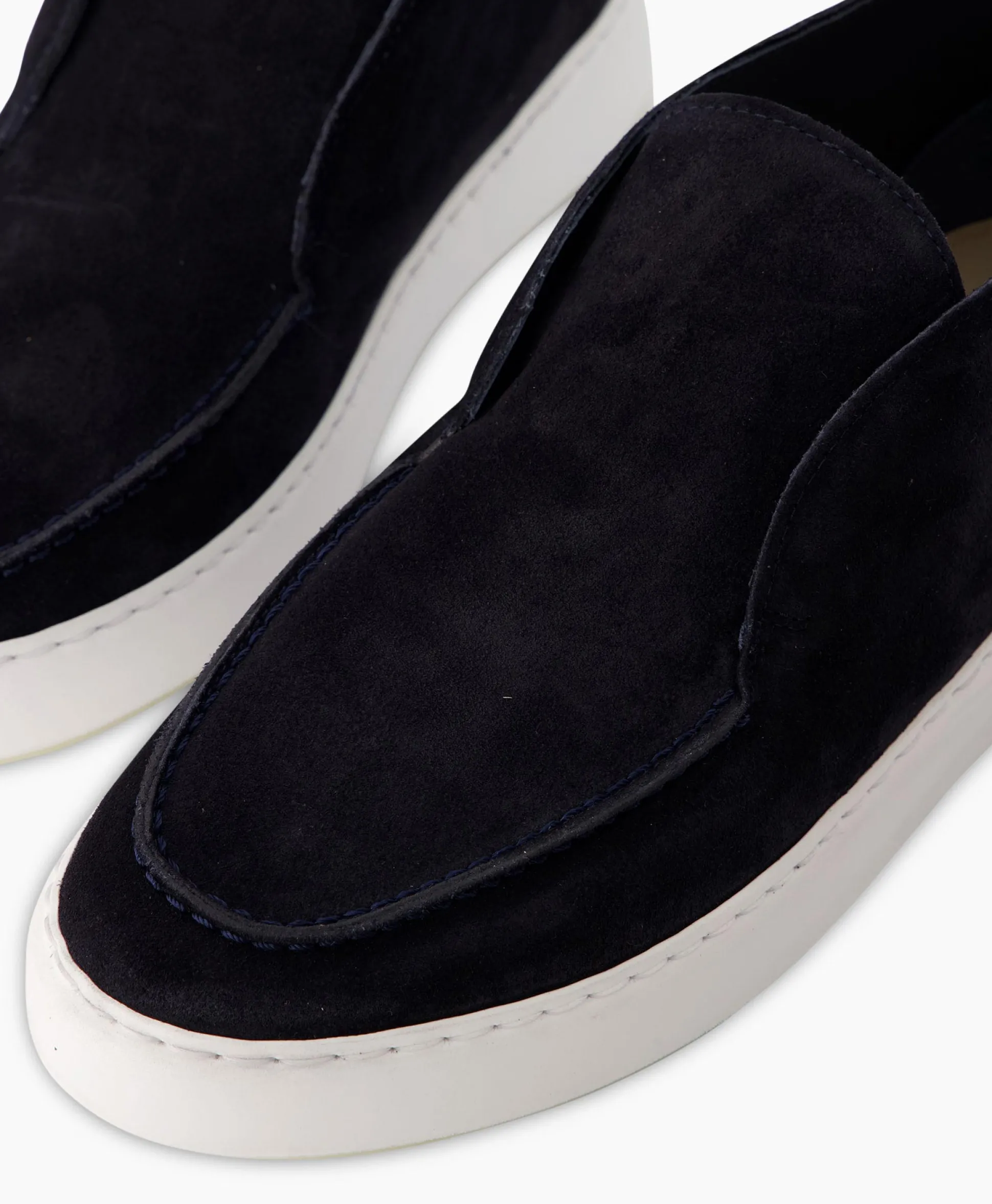 Nubikk Loafer Jiro Suo Donker Blauw
