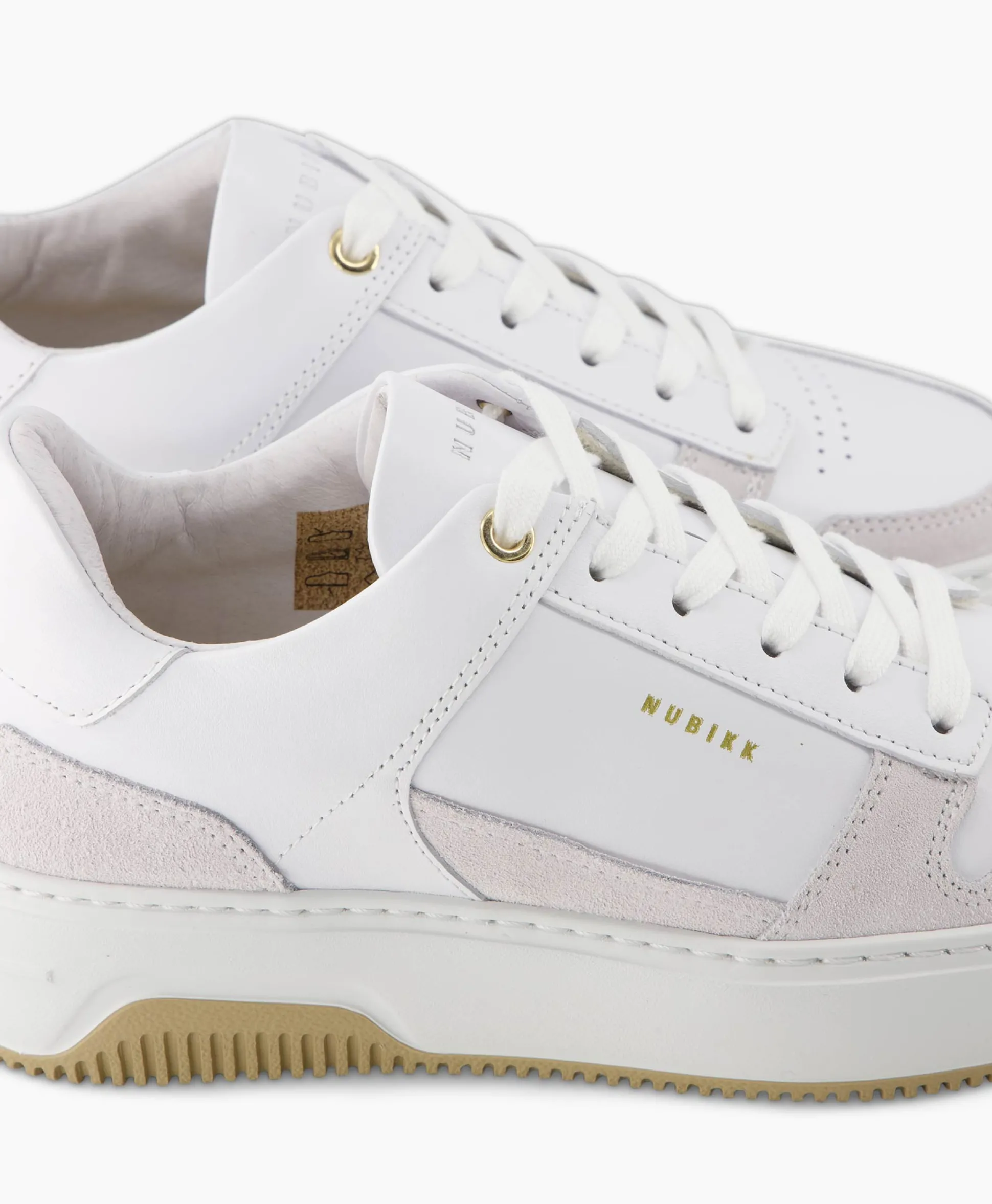 Nubikk Sneaker Basket Court Off White