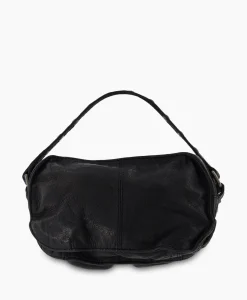 Nunoo Bags Crossbody Tas Helena Rivet Washed Black Zwart
