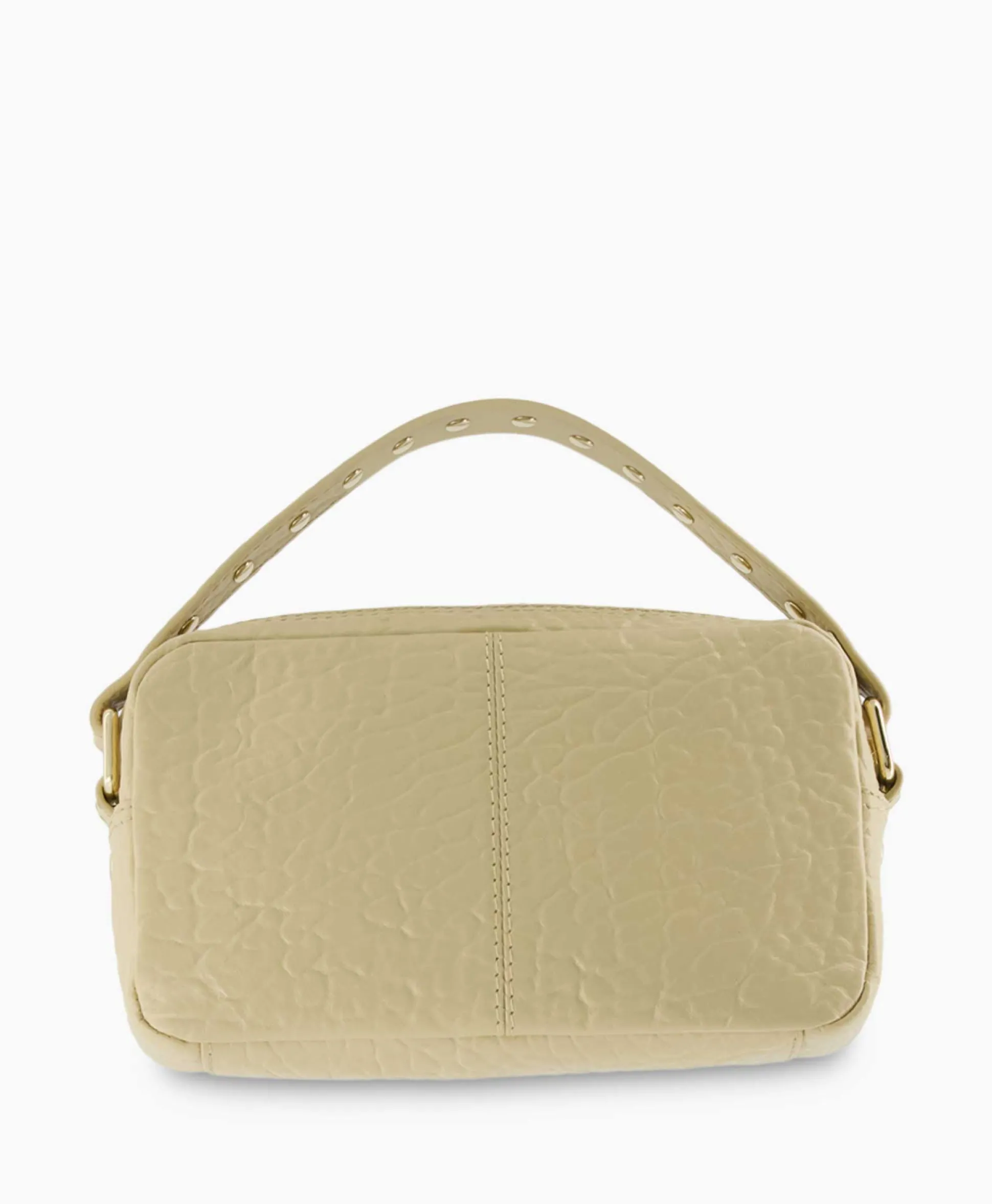 Nunoo Bags Schouder / Hand Tas Helena Buckle New Zealand Beige