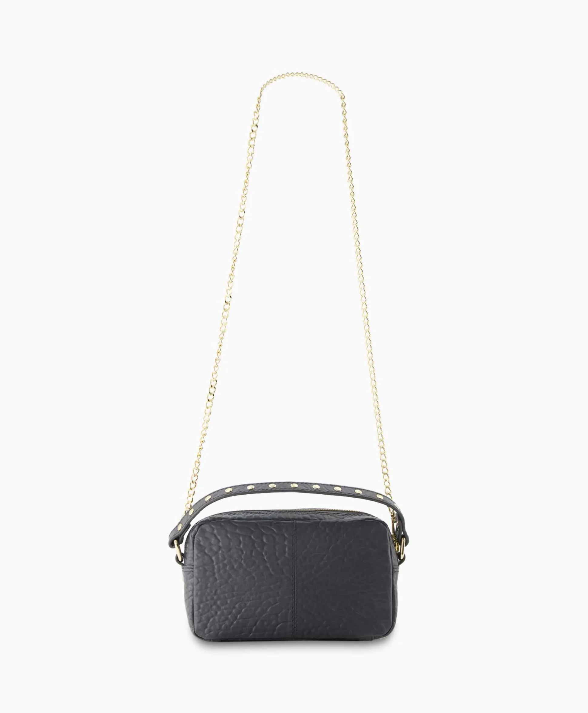 Nunoo Bags Schouder / Hand Tas Helena Buckle New Zealand Grijs