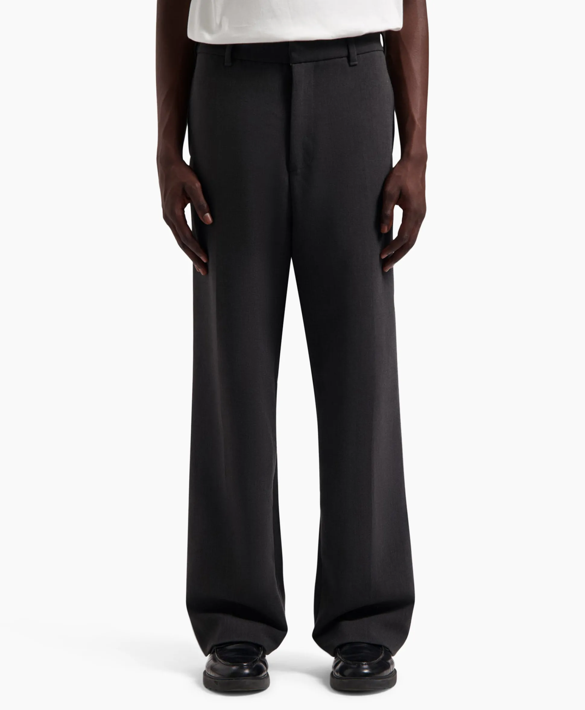 Olaf Hussein Broek Tailored Grijs