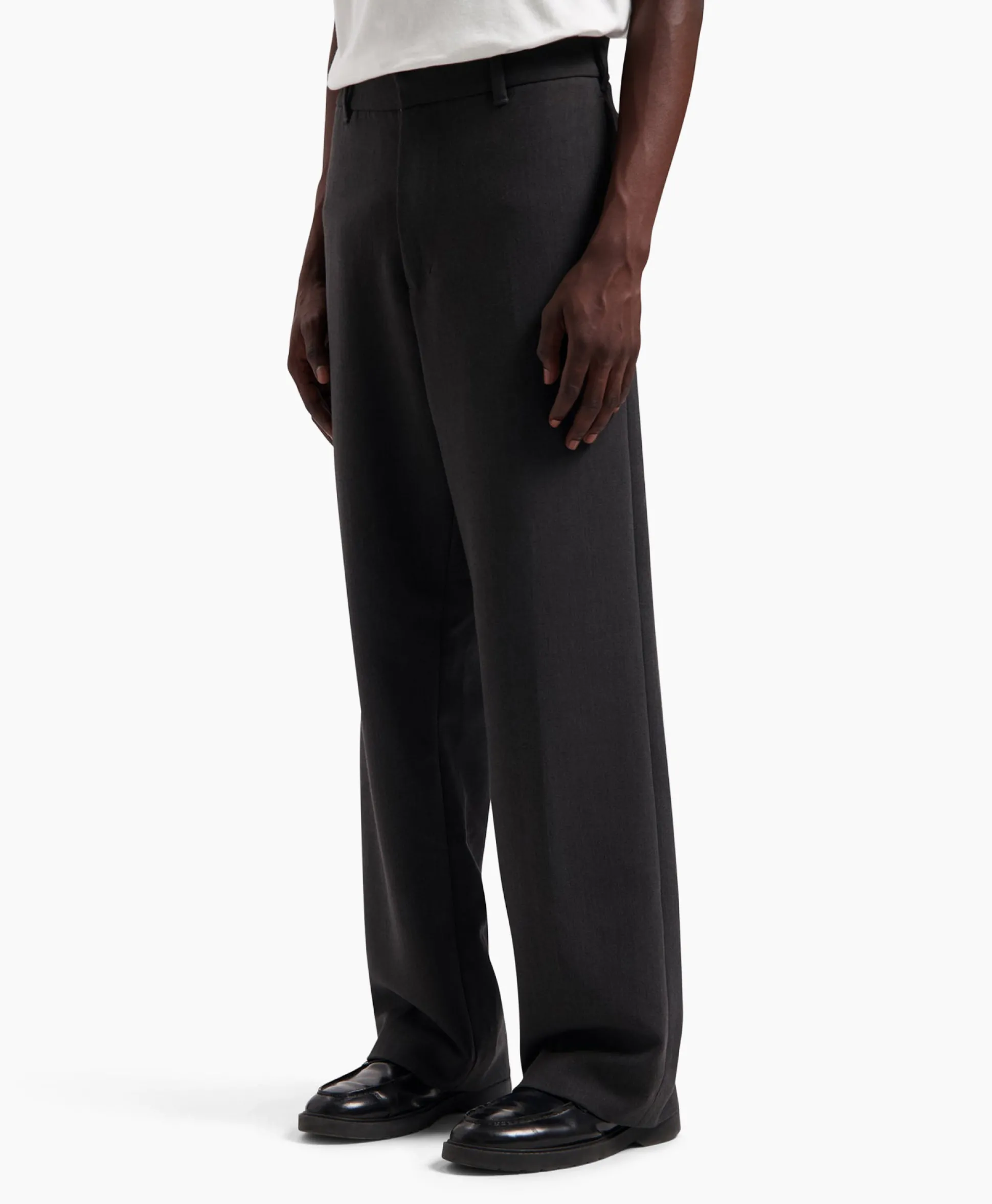 Olaf Hussein Broek Tailored Grijs