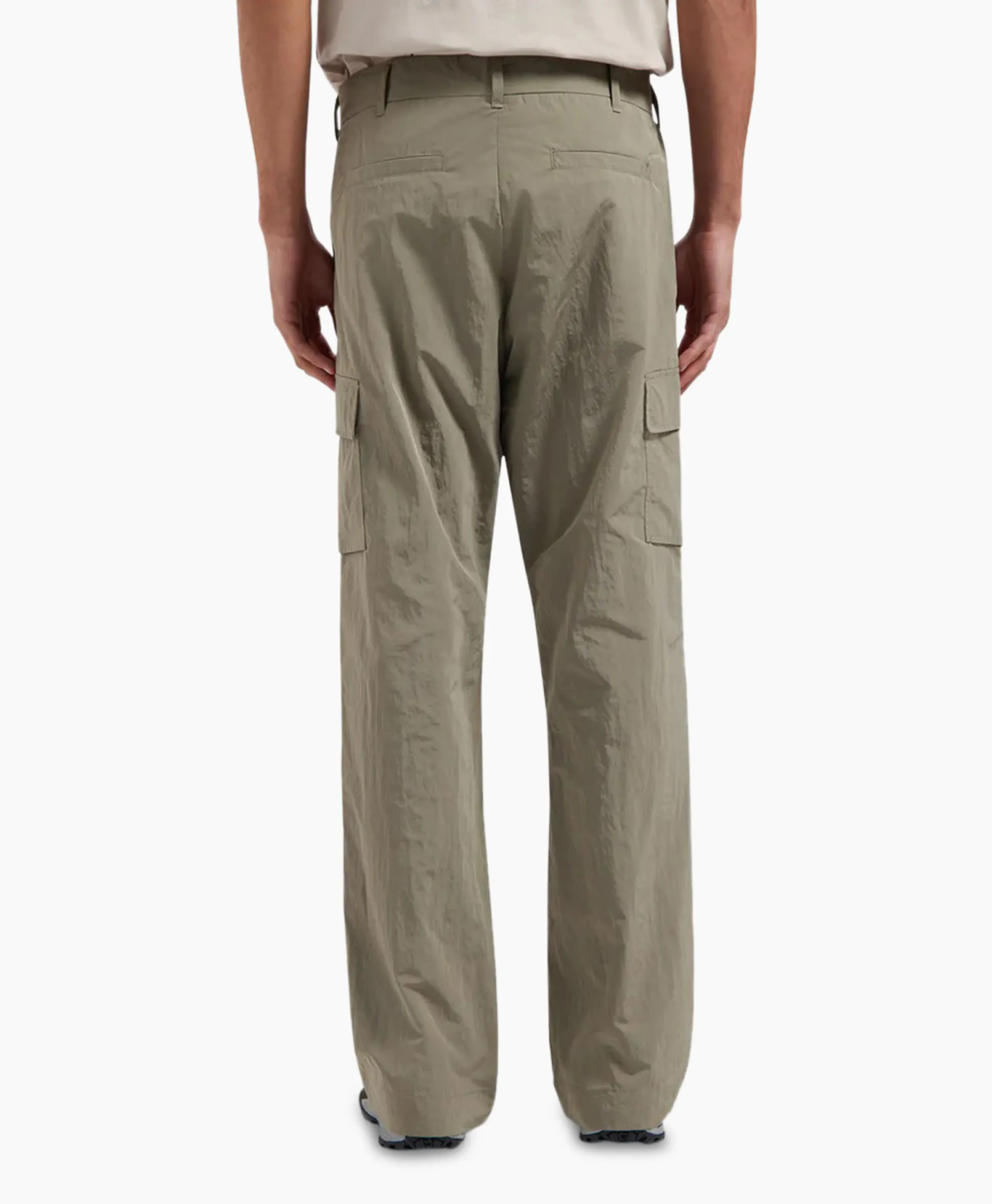 Olaf Hussein Cargobroek Nylon Cargo Grijs