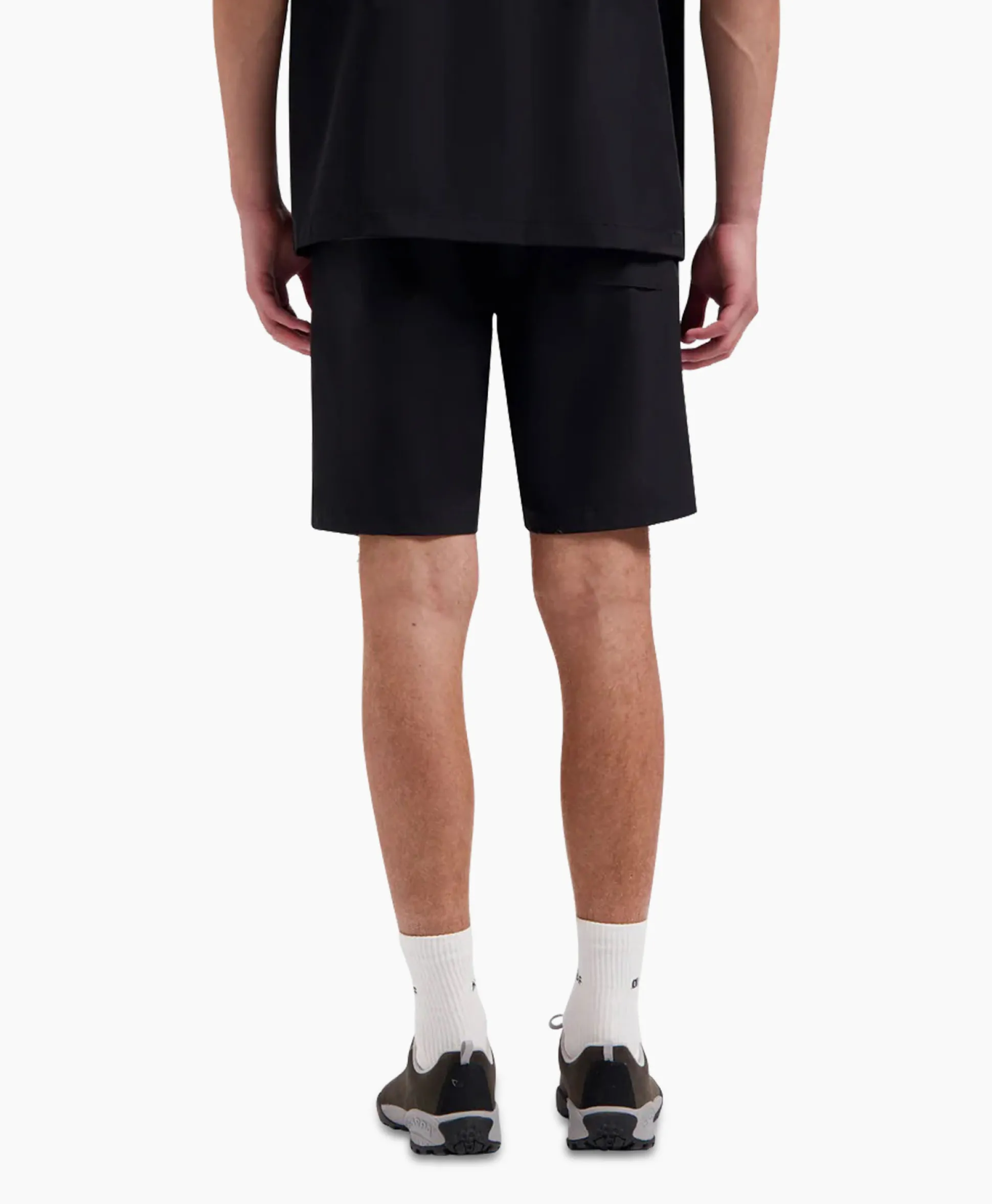 Olaf Hussein Korte Broek Nylon Zwart