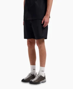 Olaf Hussein Korte Broek Nylon Zwart