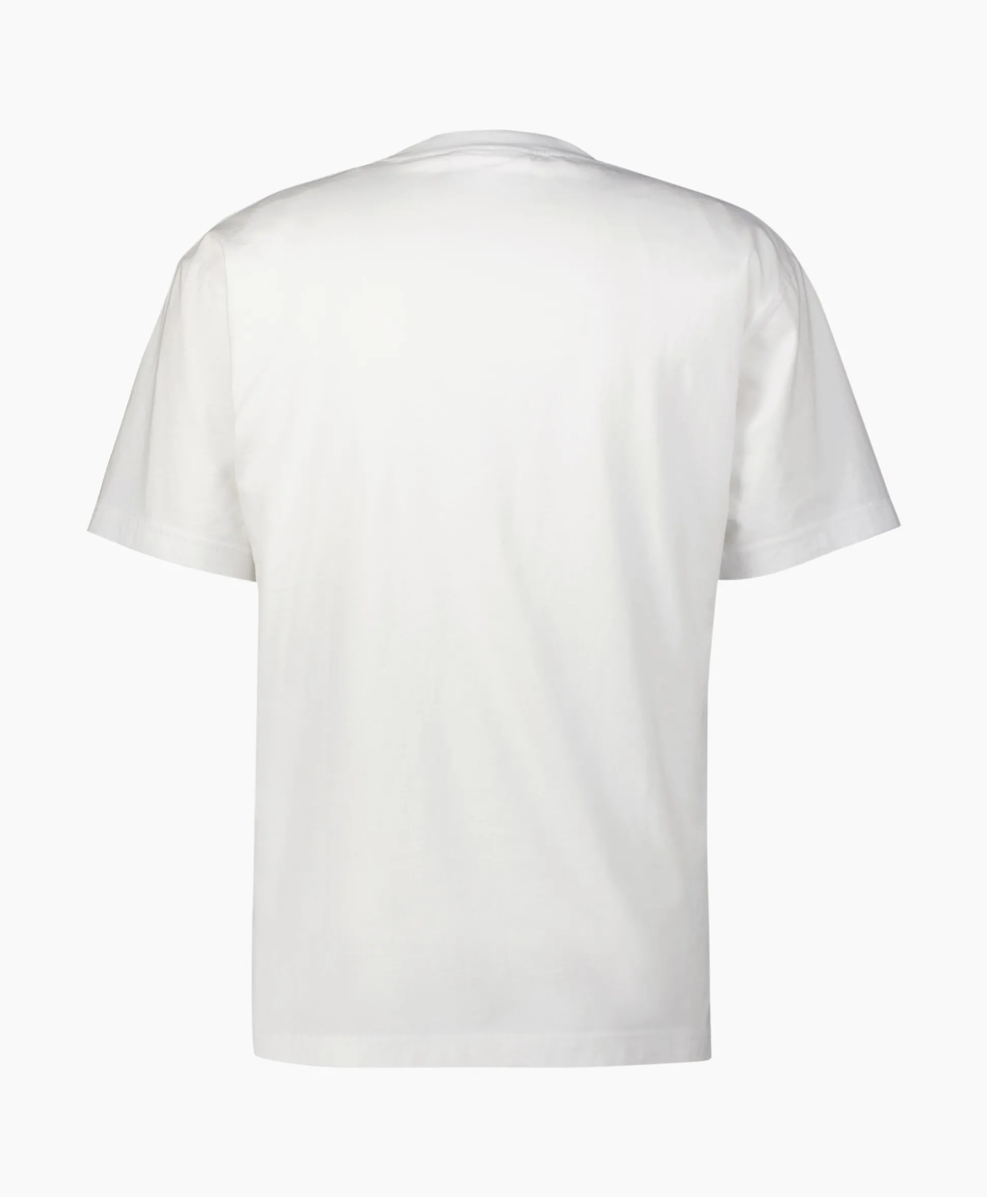 Olaf Hussein T-Shirt Korte Mouw Embroidery Off White