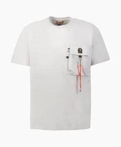 Parajumpers T-Shirt Korte Mouw Mojave Off White