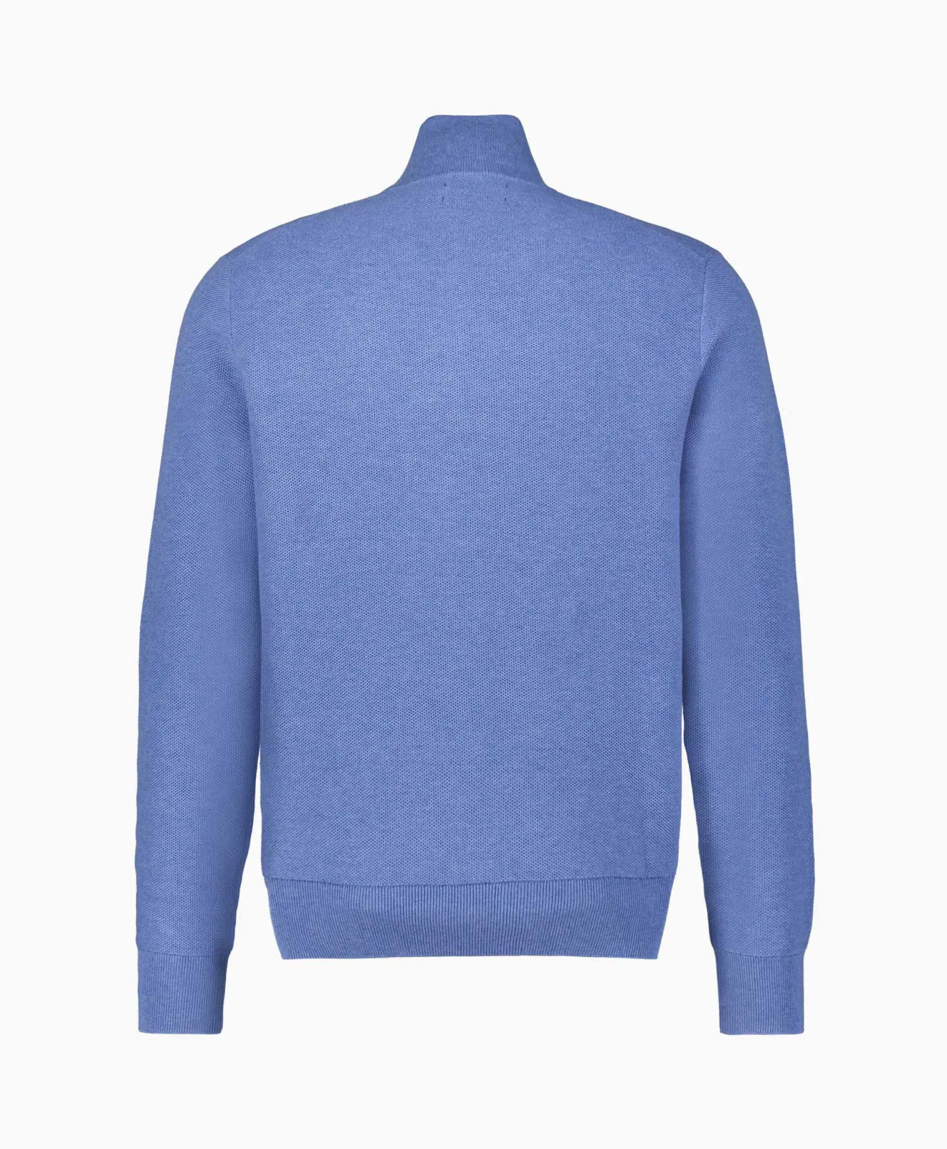Ralph Lauren Pullover Quarterzip Cotton Blauw