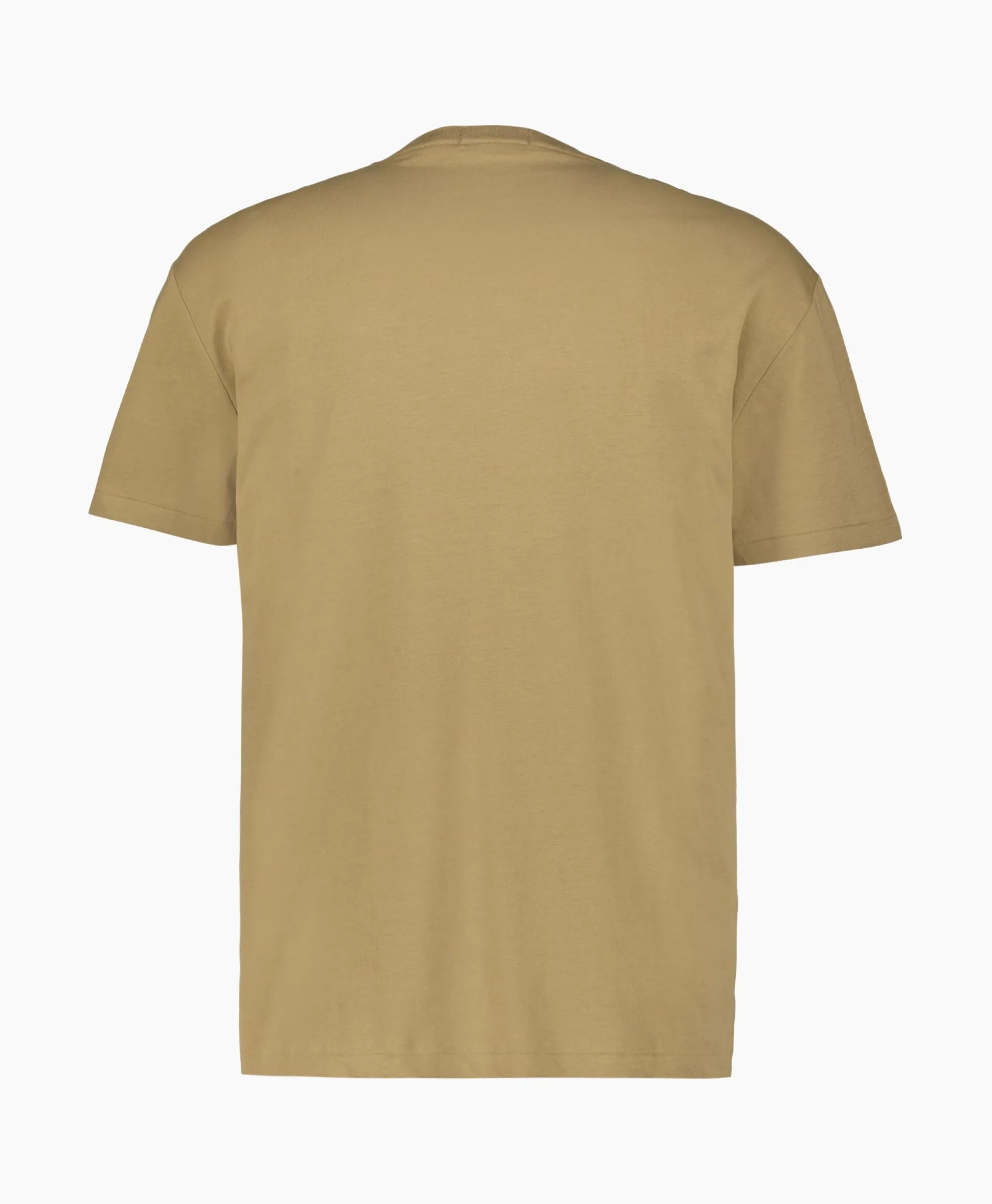 Ralph Lauren T-Shirt Korte Mouw Jersey Mid Logo Zand
