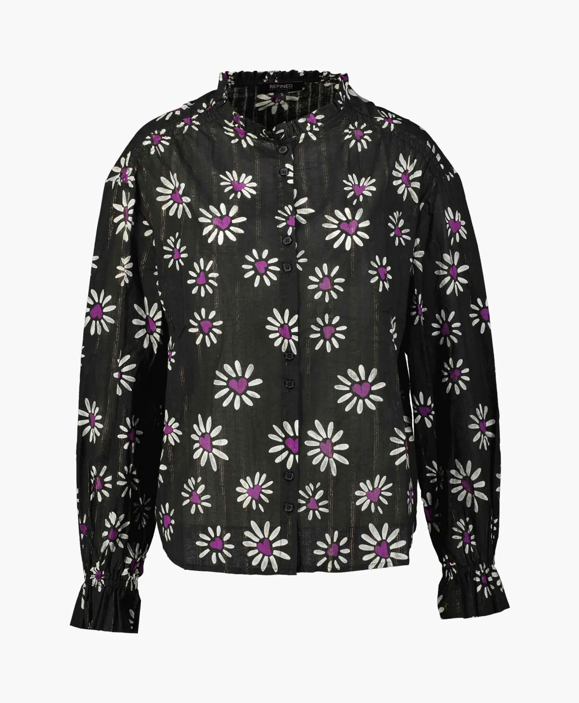 Refined Department Blouse Ace Zwart