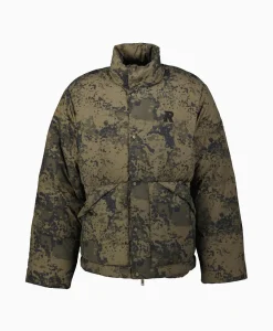 Represent Gewatteerde Jas Puffer Groen