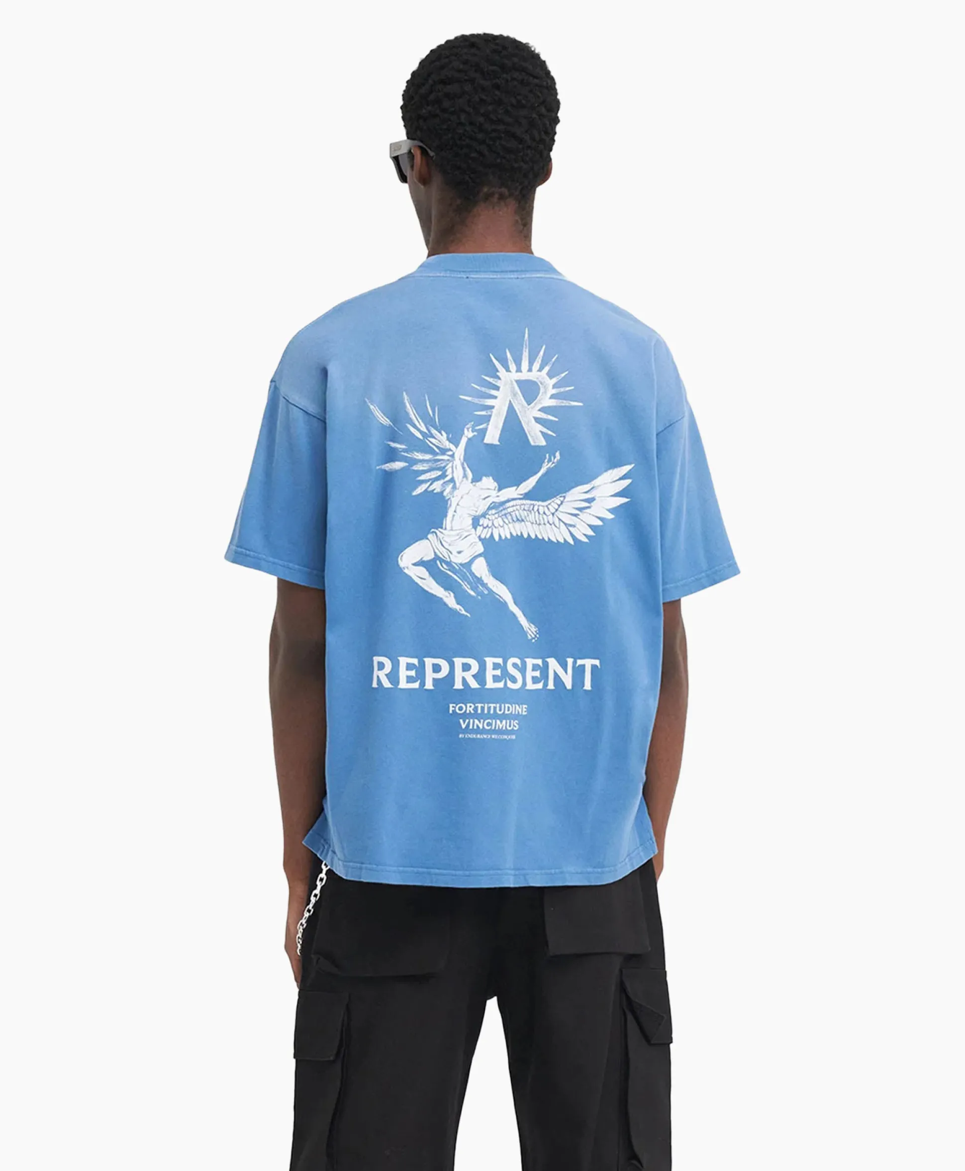 Represent Top & T-Shirt Icarus Licht Blauw