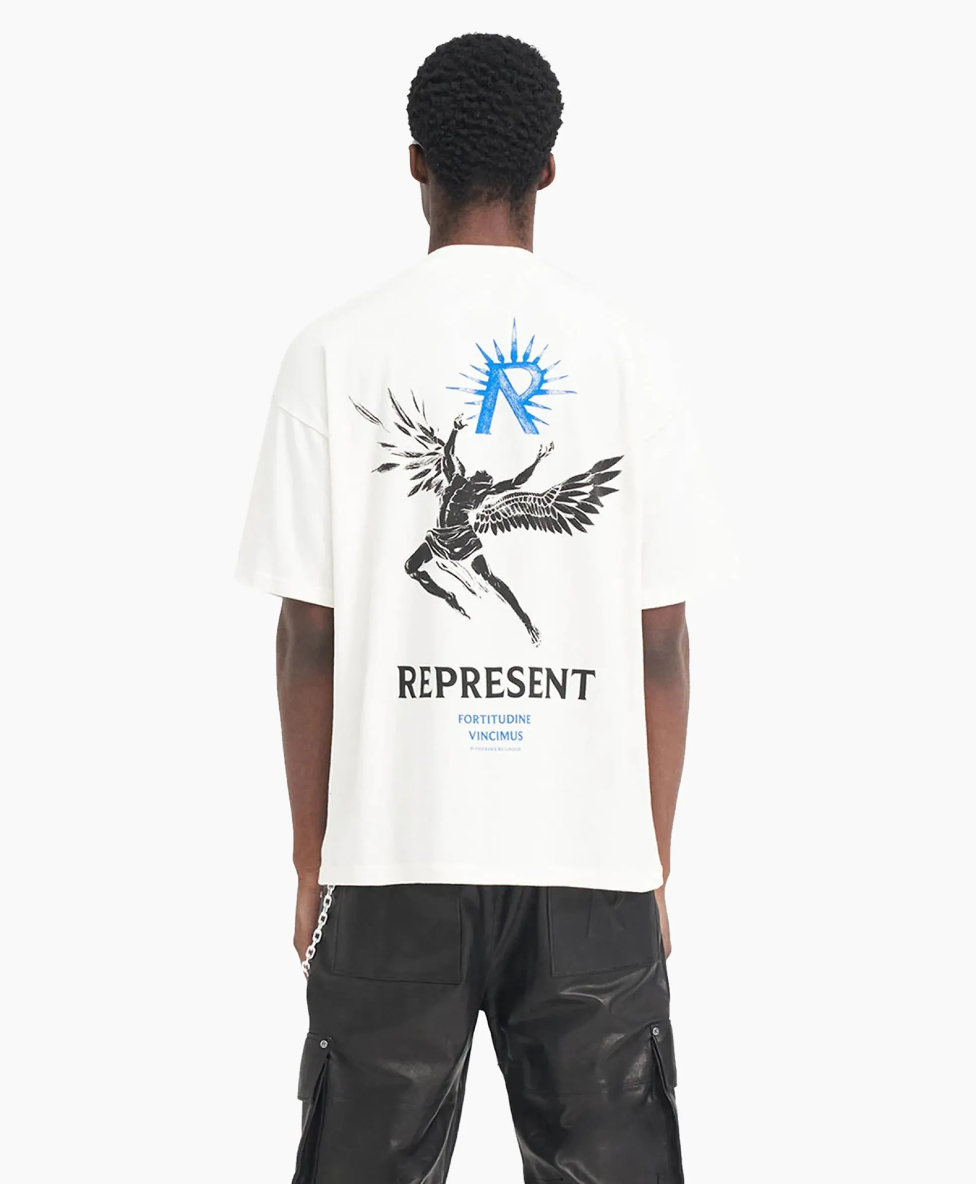 Represent Top & T-Shirt Icarus Off White