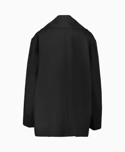 Rohe Mantel Wool Tailoring Scarf Zwart