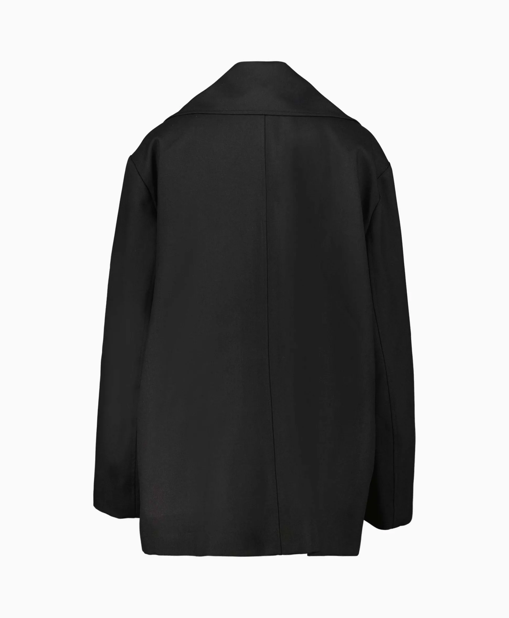 Rohe Mantel Wool Tailoring Scarf Zwart