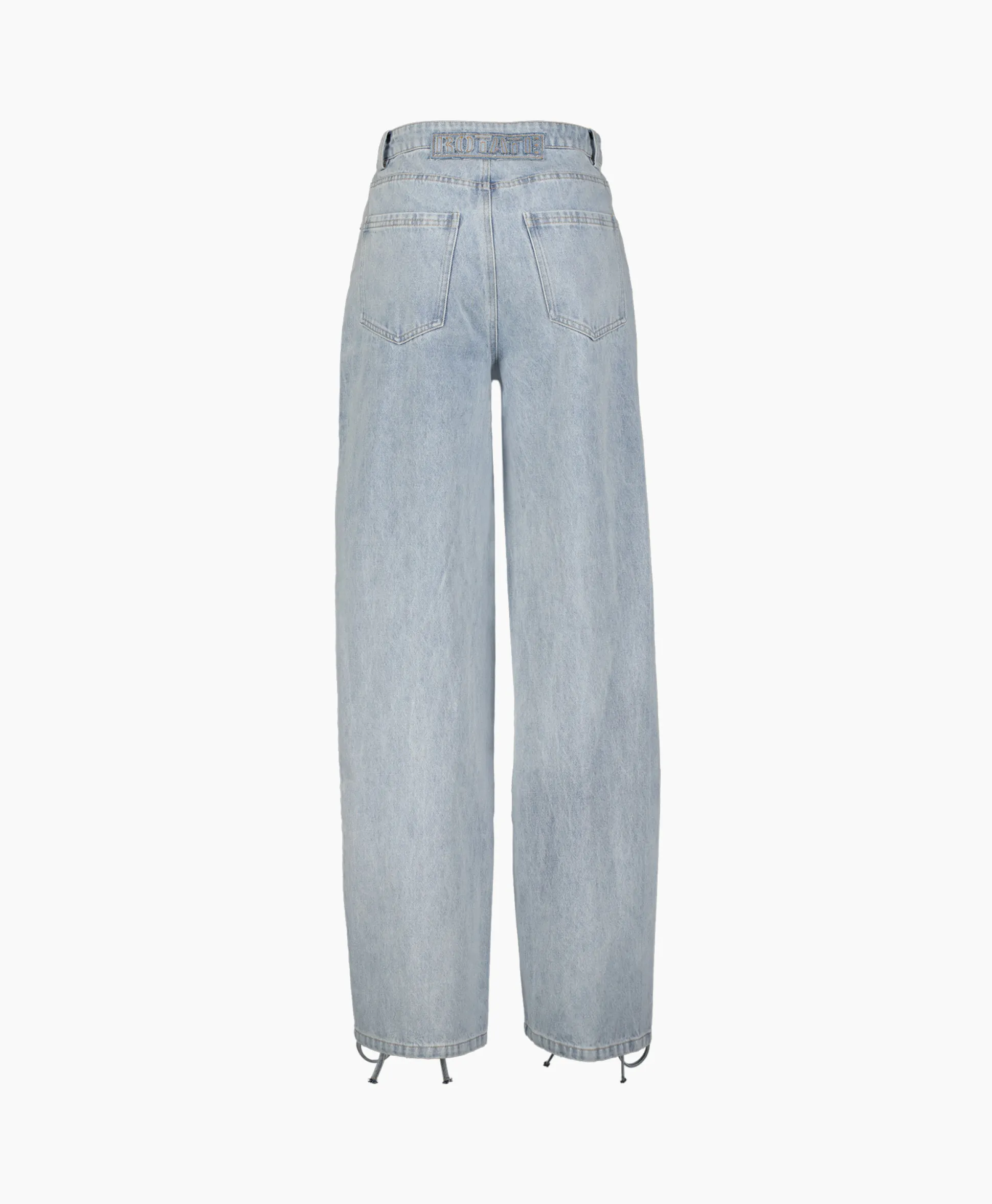 Rotate Jeans Denim Laced Legj Blauw
