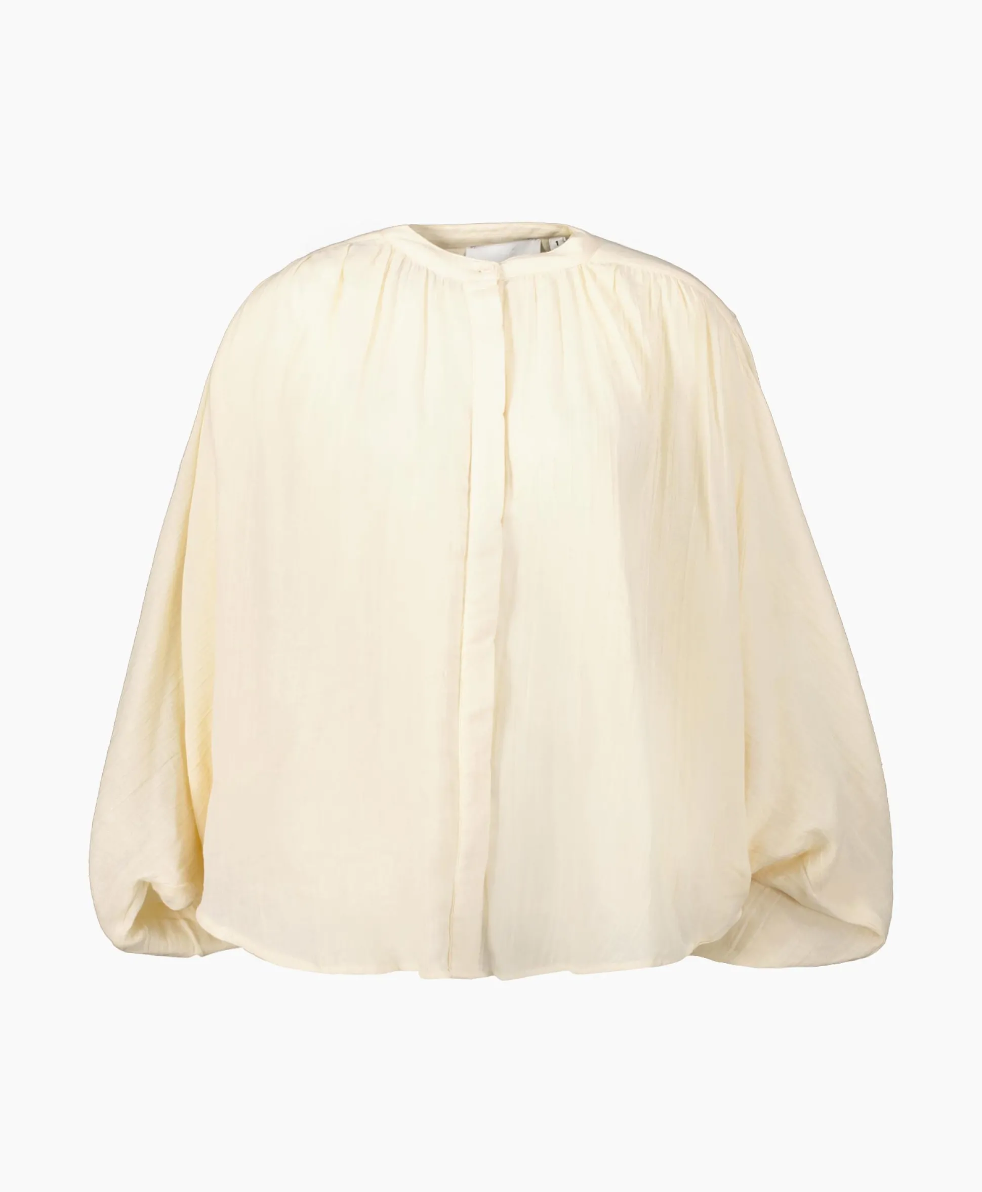 Sea Me Happy Blouse Balloon Resort Beige