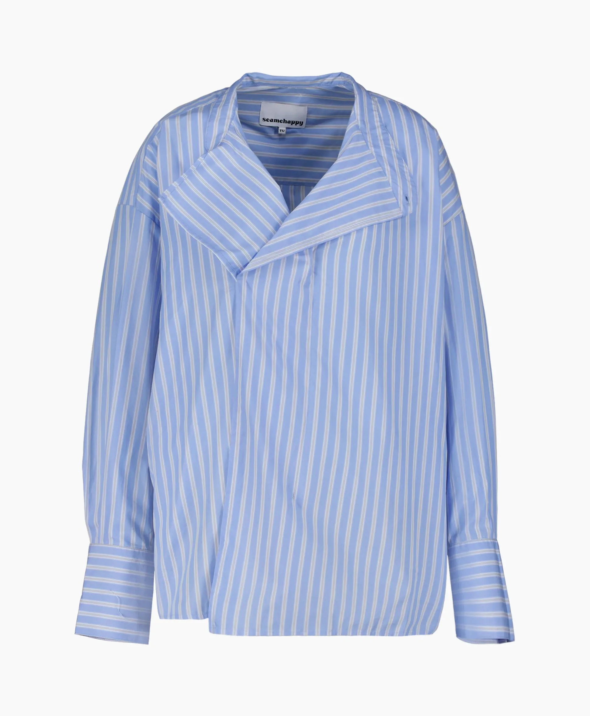 Sea Me Happy Blouse Penelope Poplin Licht Blauw