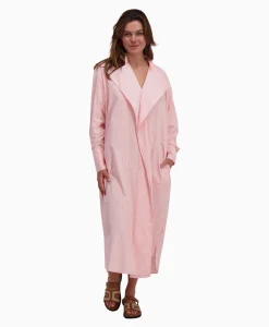 Sea Me Happy Maxi Jurk Penelope Woven Striped Rose