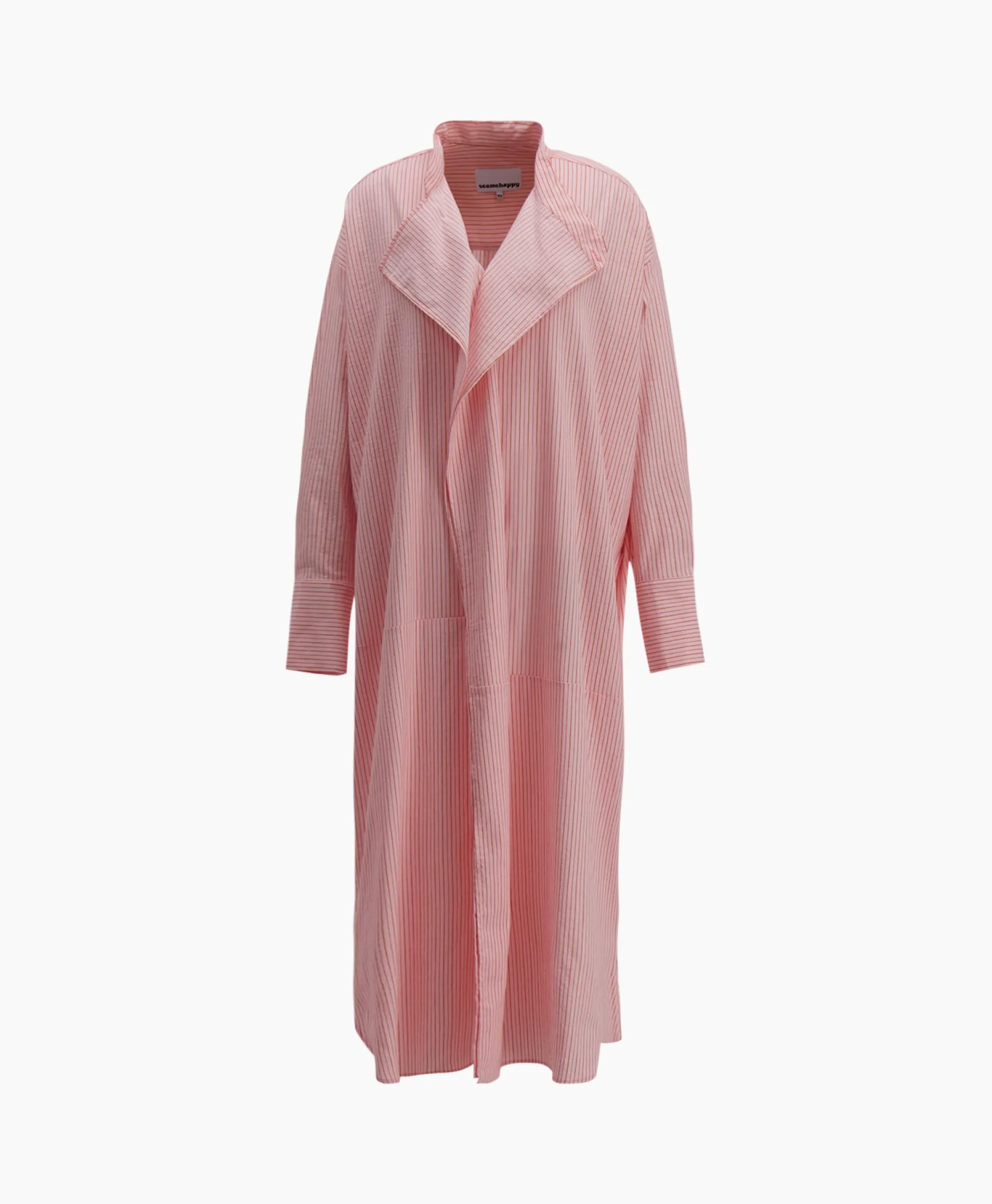 Sea Me Happy Maxi Jurk Penelope Woven Striped Rose
