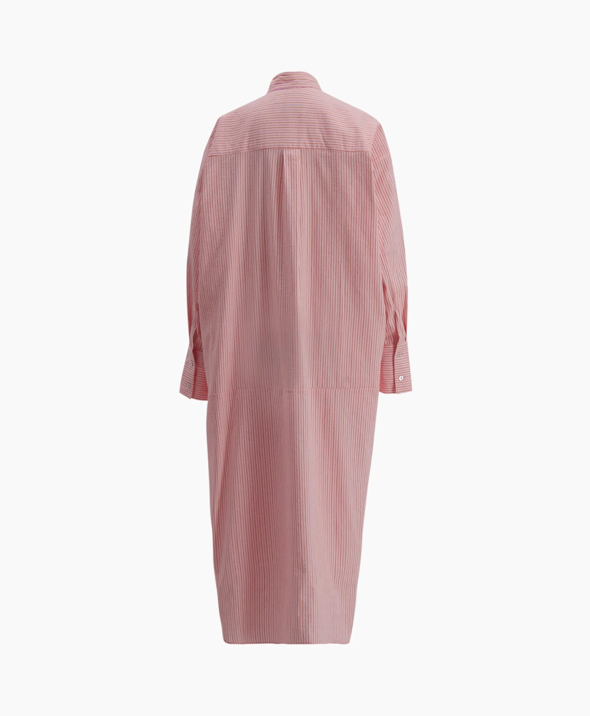 Sea Me Happy Maxi Jurk Penelope Woven Striped Rose