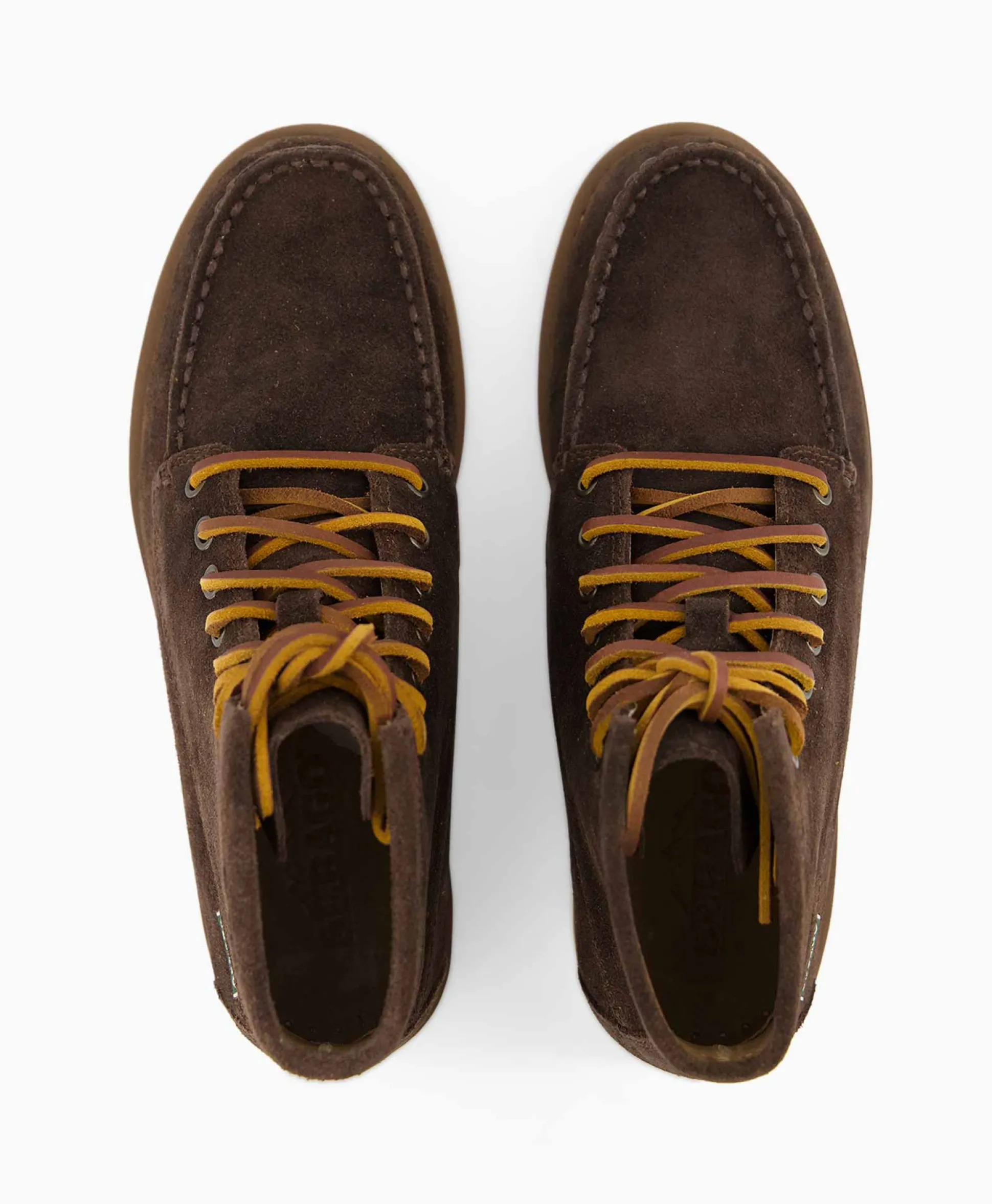 Sebago Veterboot Tala High Oiled Suede Donker Bruin