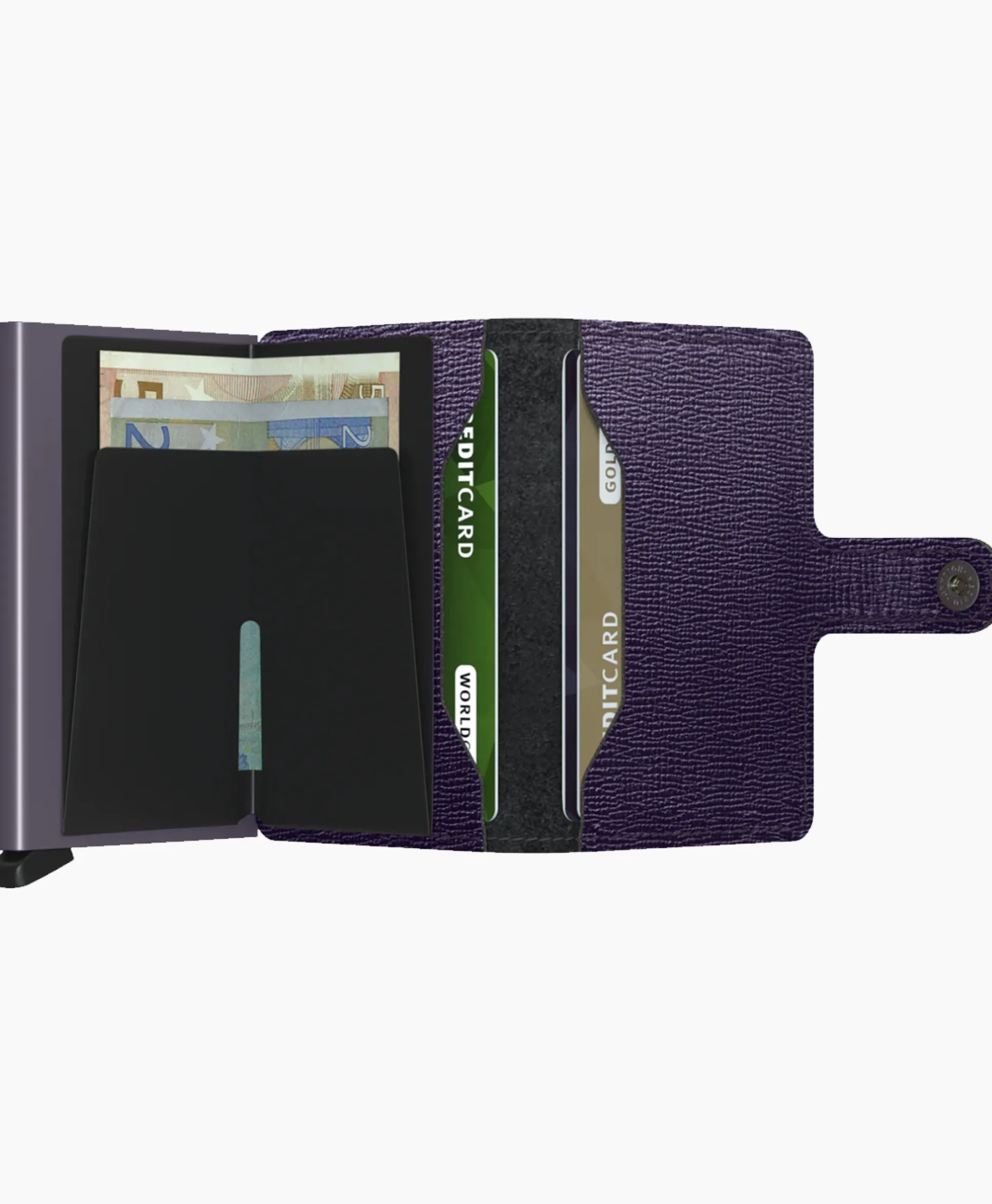 Secrid Portemonnee Miniwallet Crisple Midden Paars