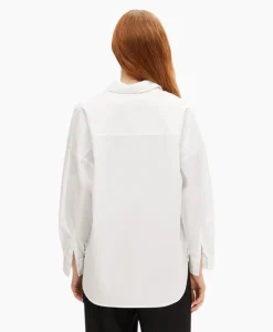 Selected Femme Blouse Dina-Sanni Ls Shirt Noos Wit