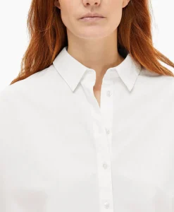 Selected Femme Blouse Dina-Sanni Ls Shirt Noos Wit