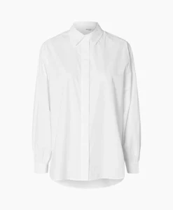 Selected Femme Longsleeve Helen Ls Shirt D2 Wit