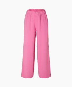 Selected Femme Pantalon Tinni-Relaxed Mw Wide Pant N Noo Roze