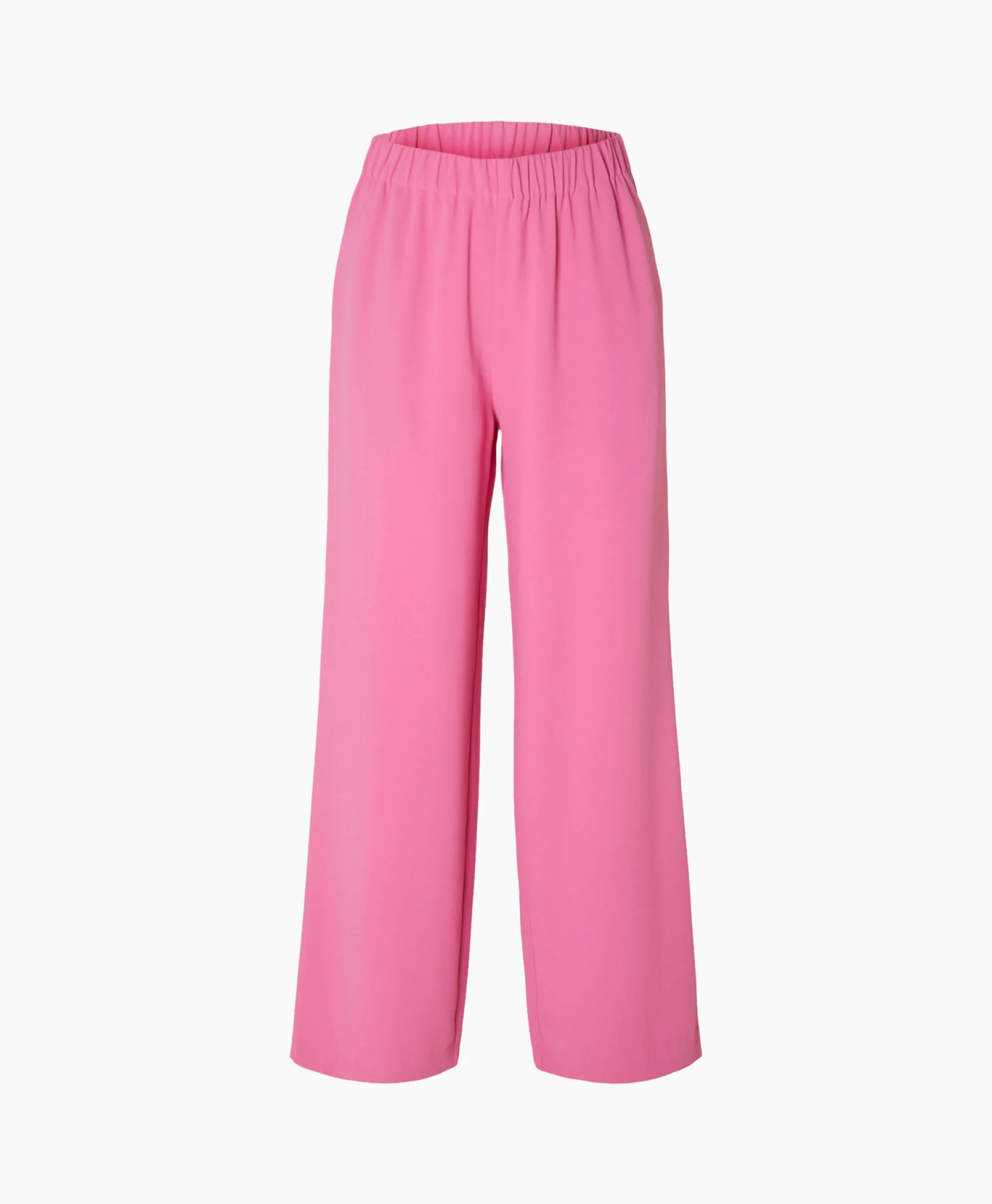 Selected Femme Pantalon Tinni-Relaxed Mw Wide Pant N Noo Roze