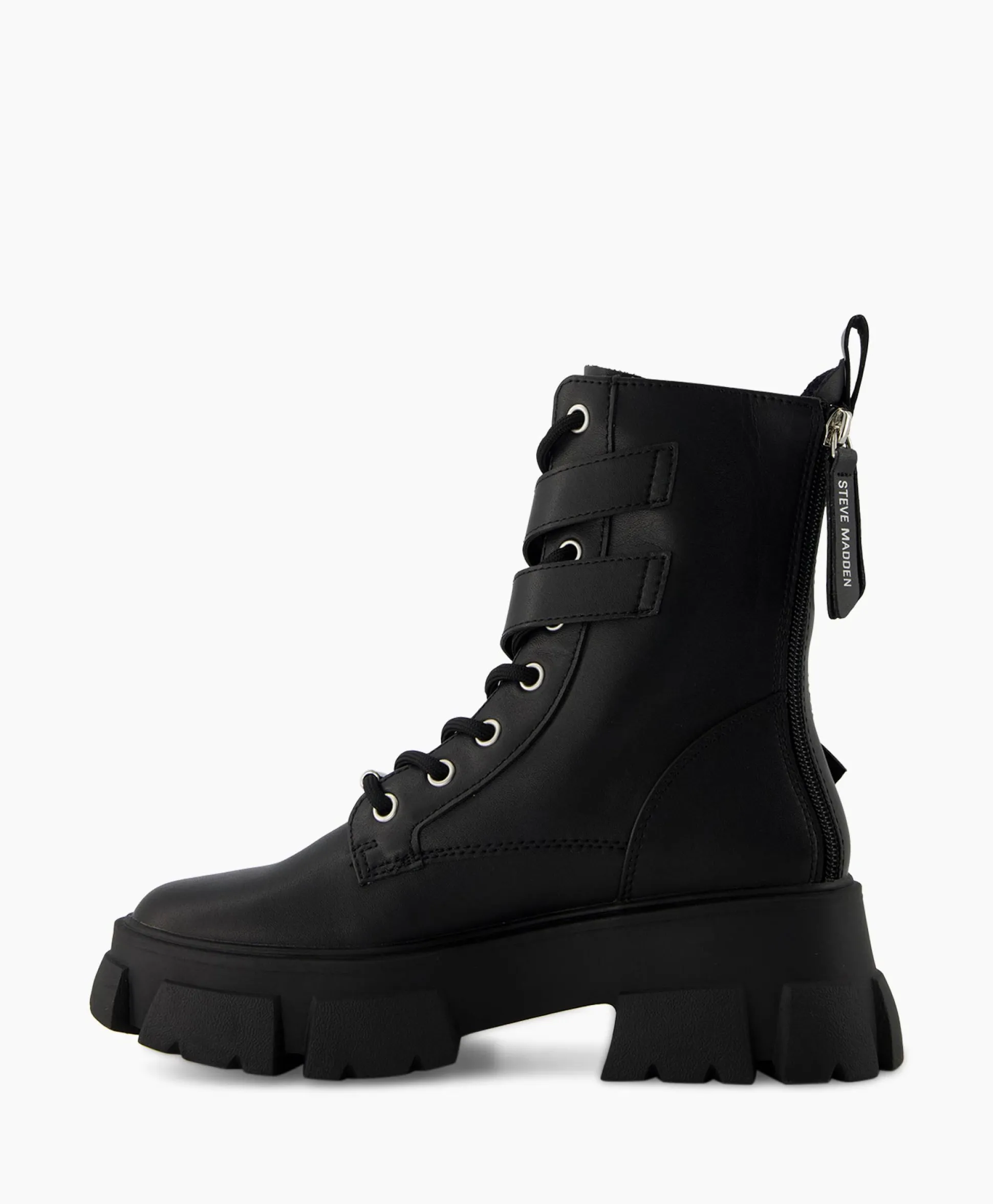 Steve Madden Enkellaars Traction Zwart