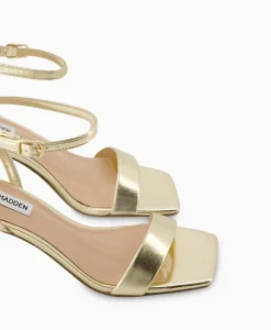 Steve Madden Sandaal Met Hak Luxe Goud