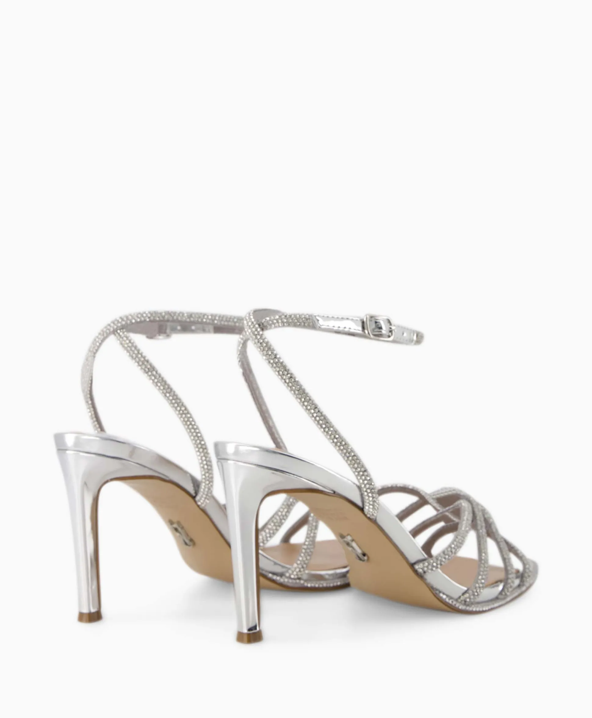 Steve Madden Sandaal Met Hak Kailyn-R Zilver