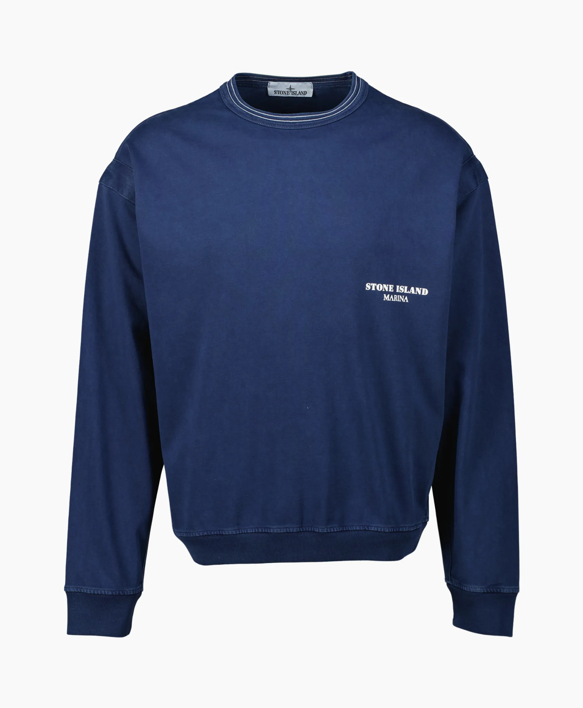 Stone Island Sweater 614X2 Donker Blauw