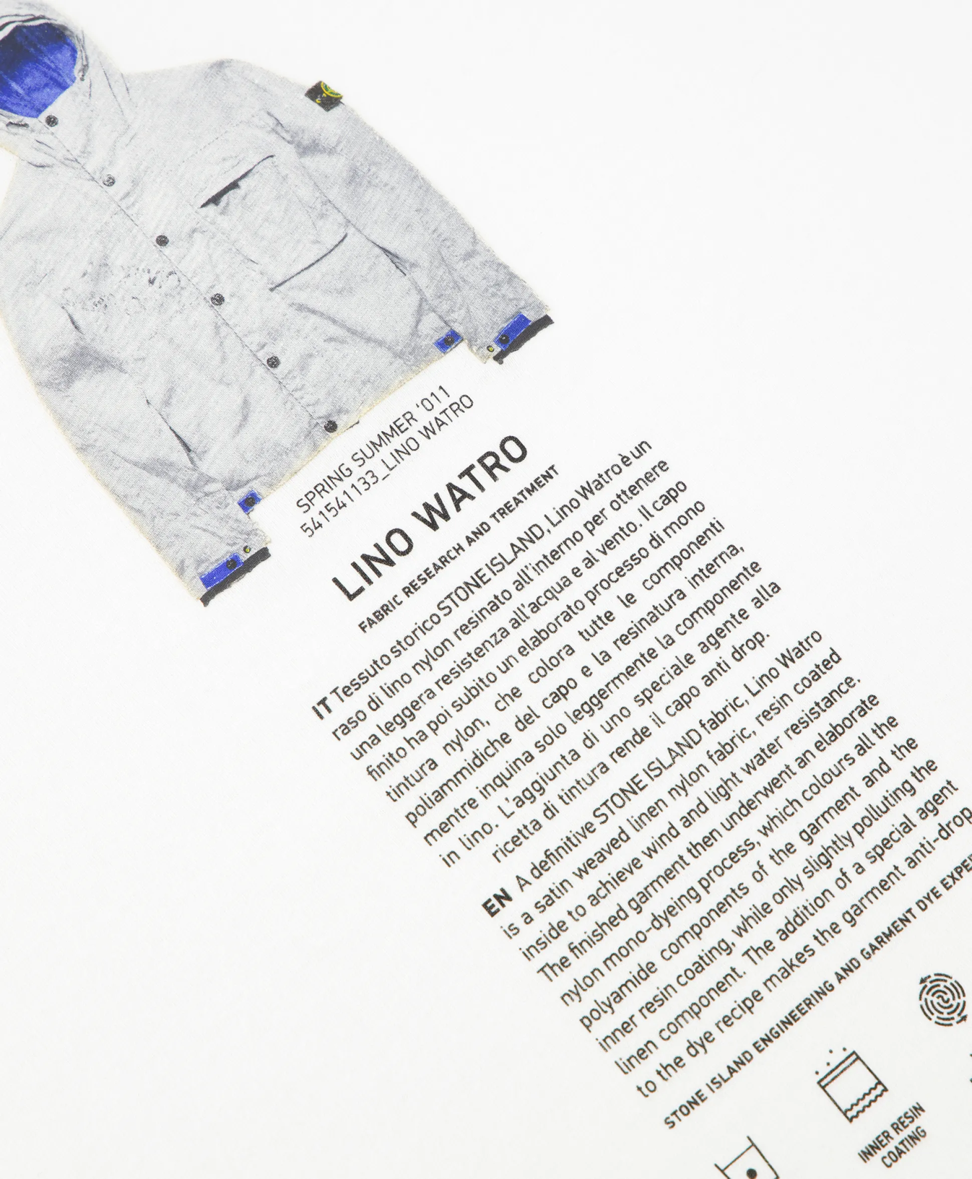 Stone Island T-Shirt 2Ns91 Wit