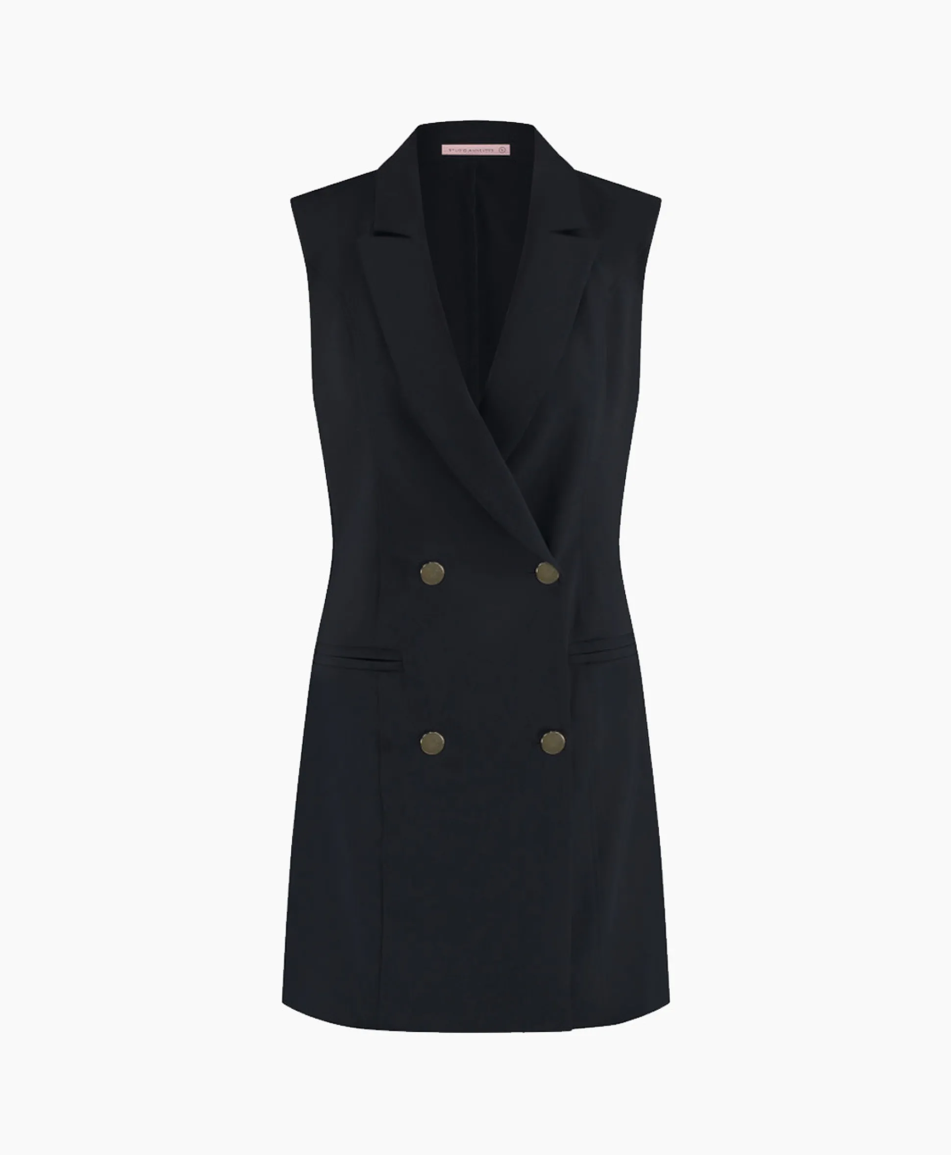 Studio Anneloes Blazer Jazzy Bonded Donker Blauw