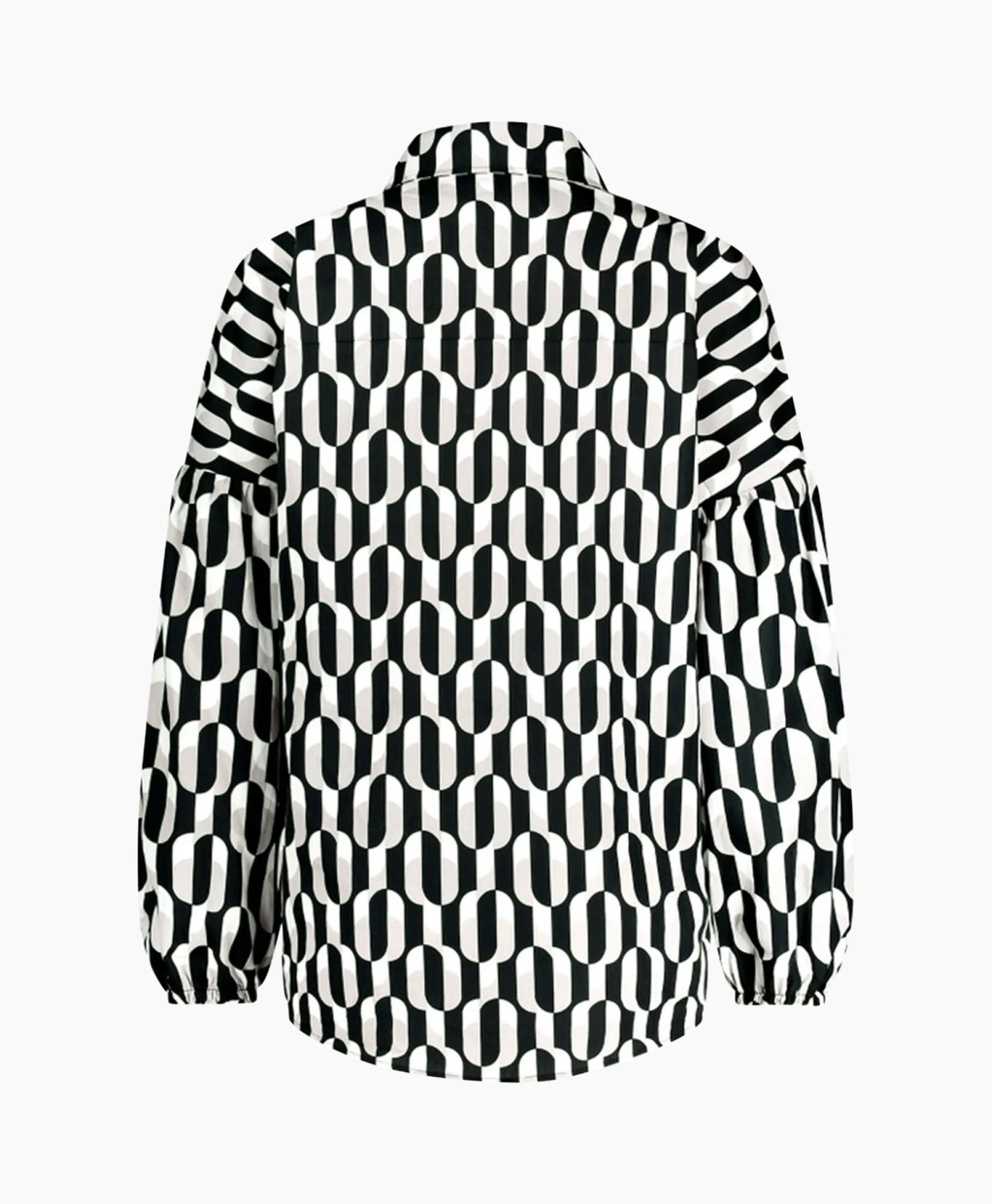 Studio Anneloes Blouse Havana Coffee Beans Zwart Dessin