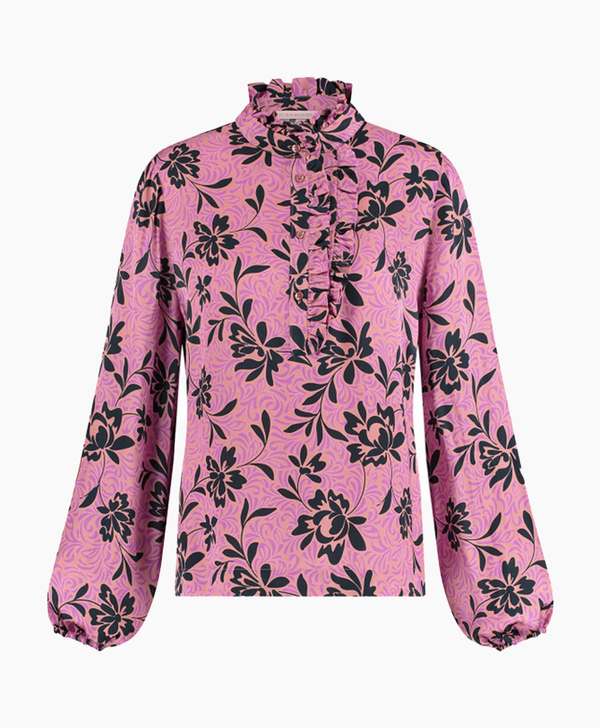 Studio Anneloes Blouse Odette Satin Blooming Combo L
