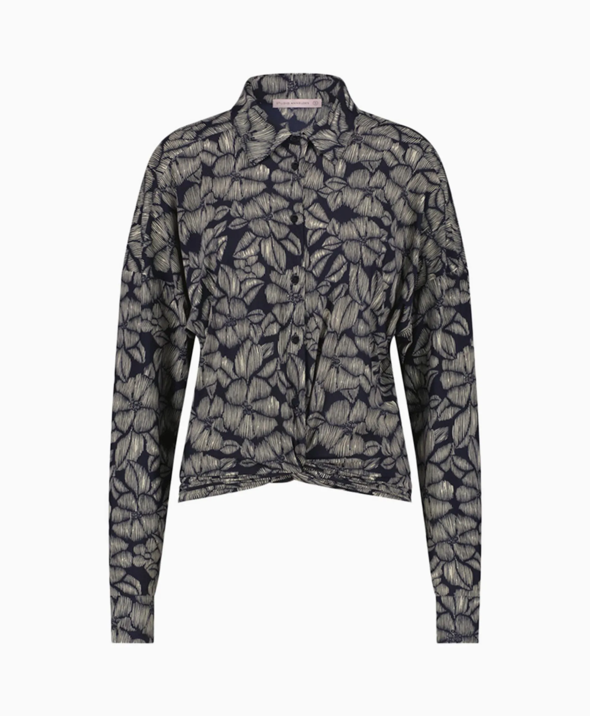 Studio Anneloes Blouse Sanne Flower Zand