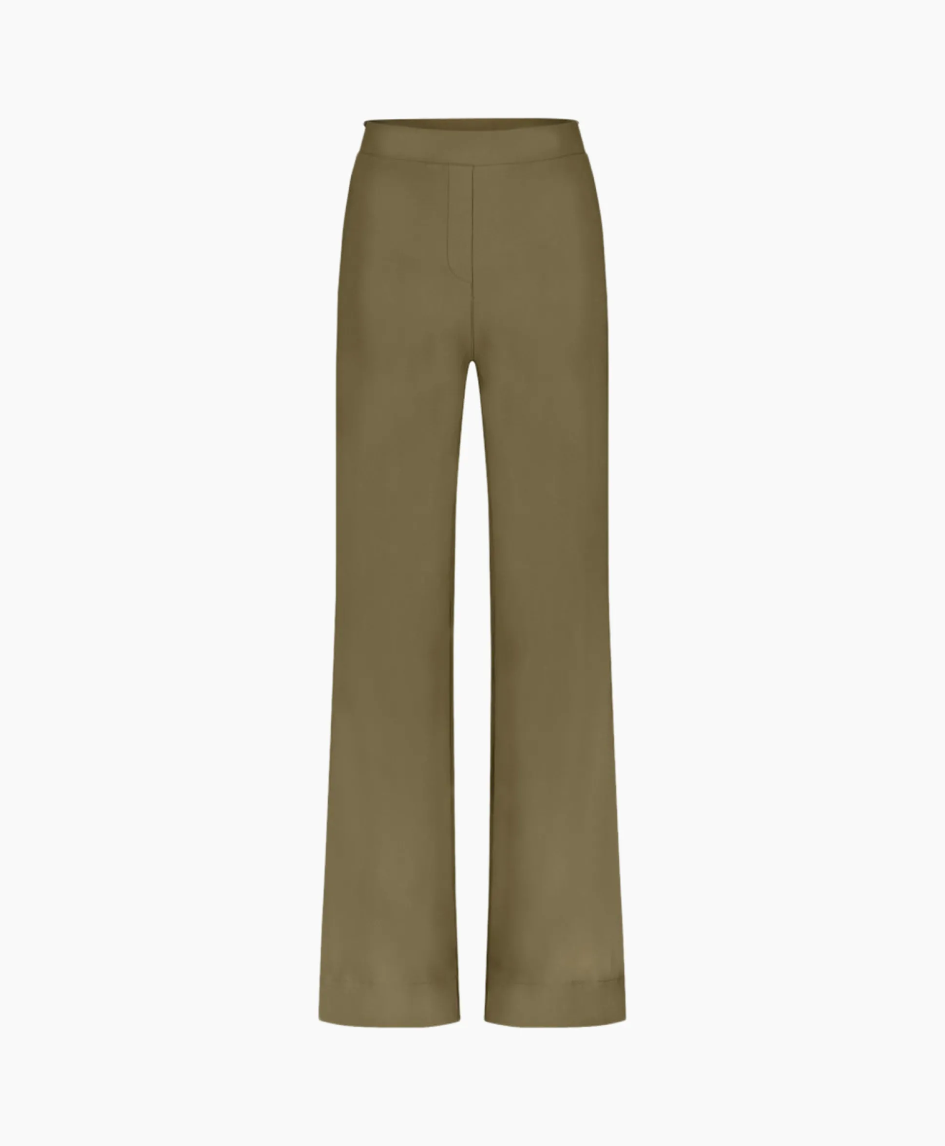 Studio Anneloes Broek Alex Bonded Trousers Bruin Dessin