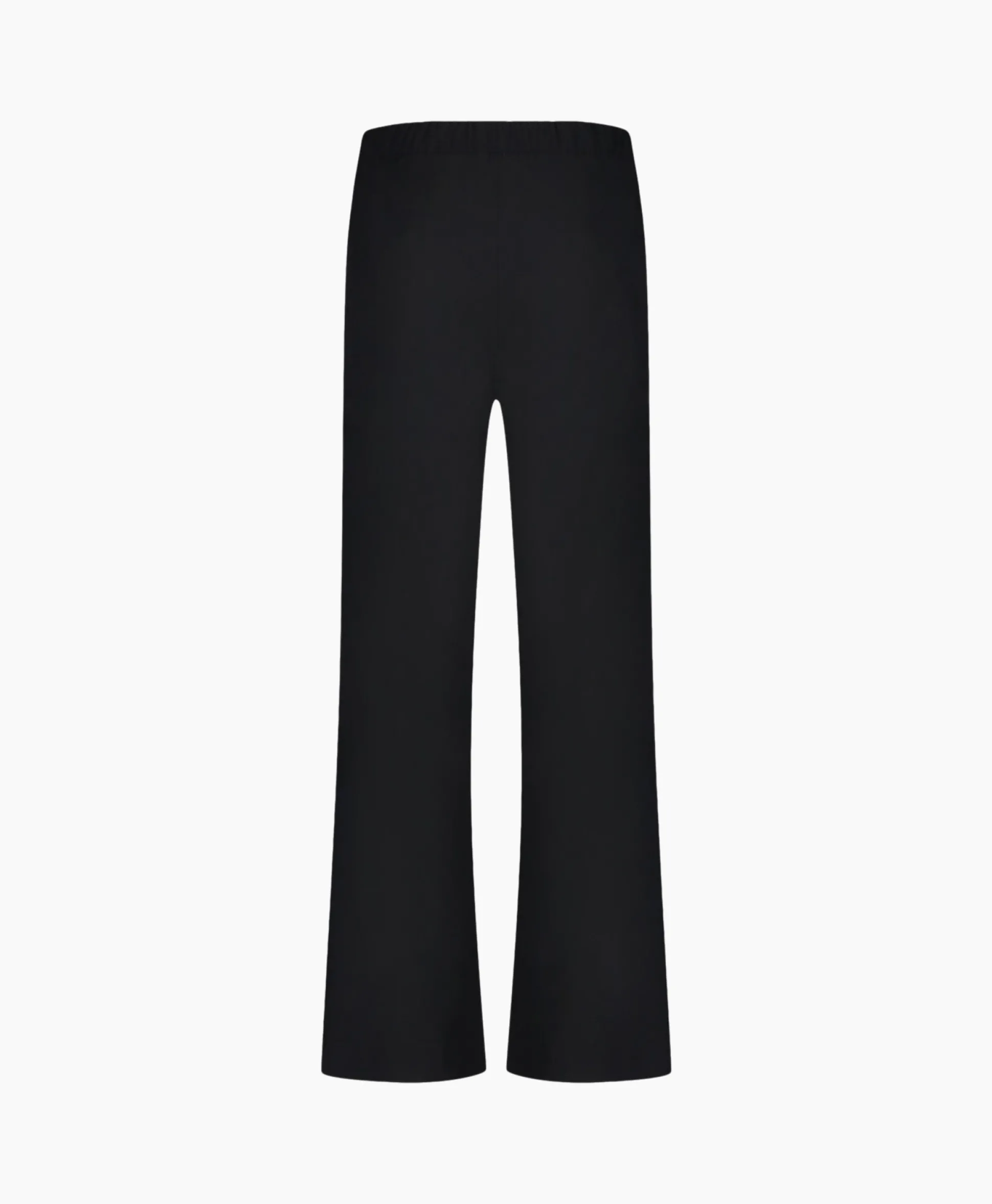 Studio Anneloes Broek Jessy Bonded Button Trousers Zwart Dessin