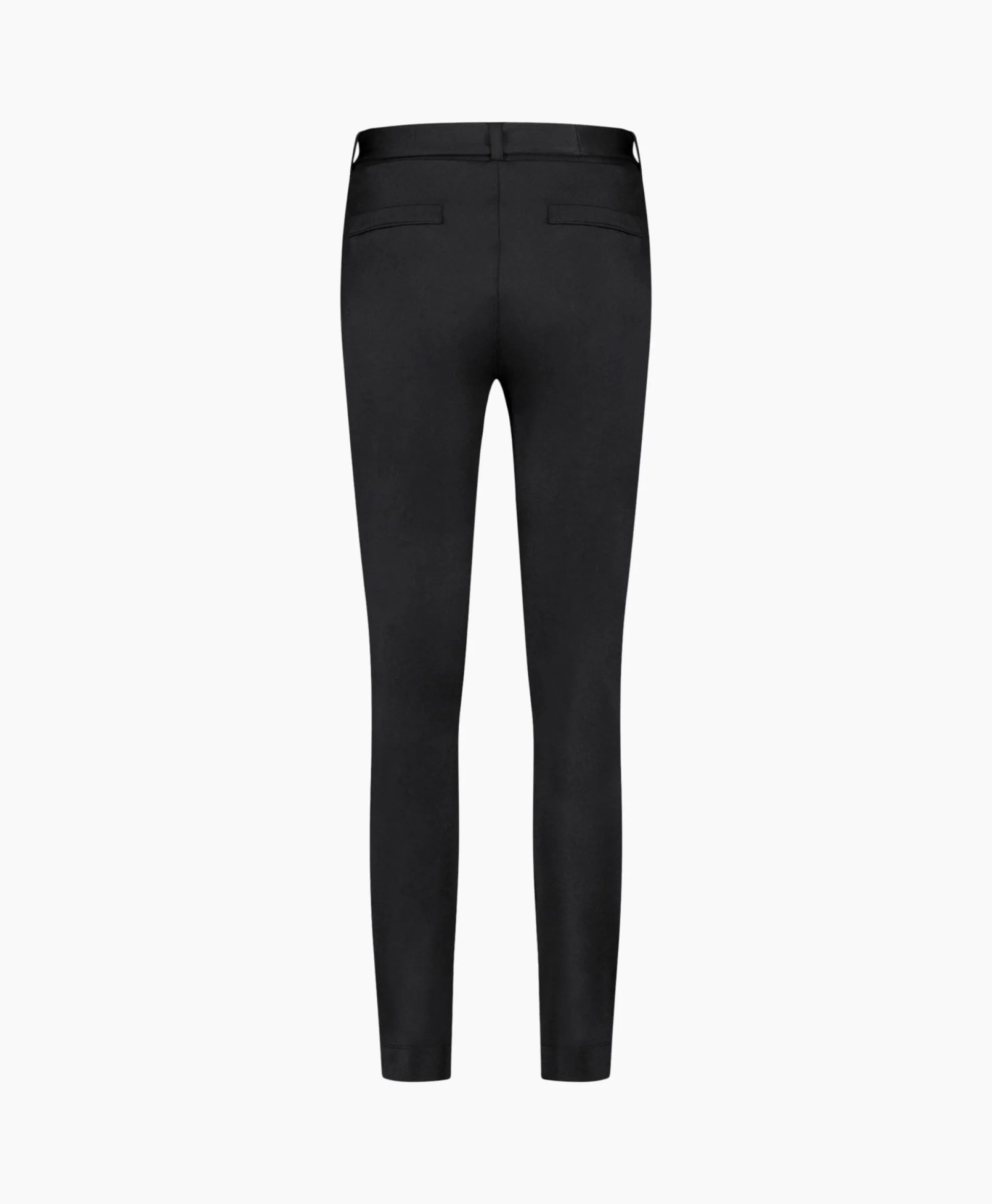 Studio Anneloes Broek Katlyn Shiny Bnd Trousers Zwart