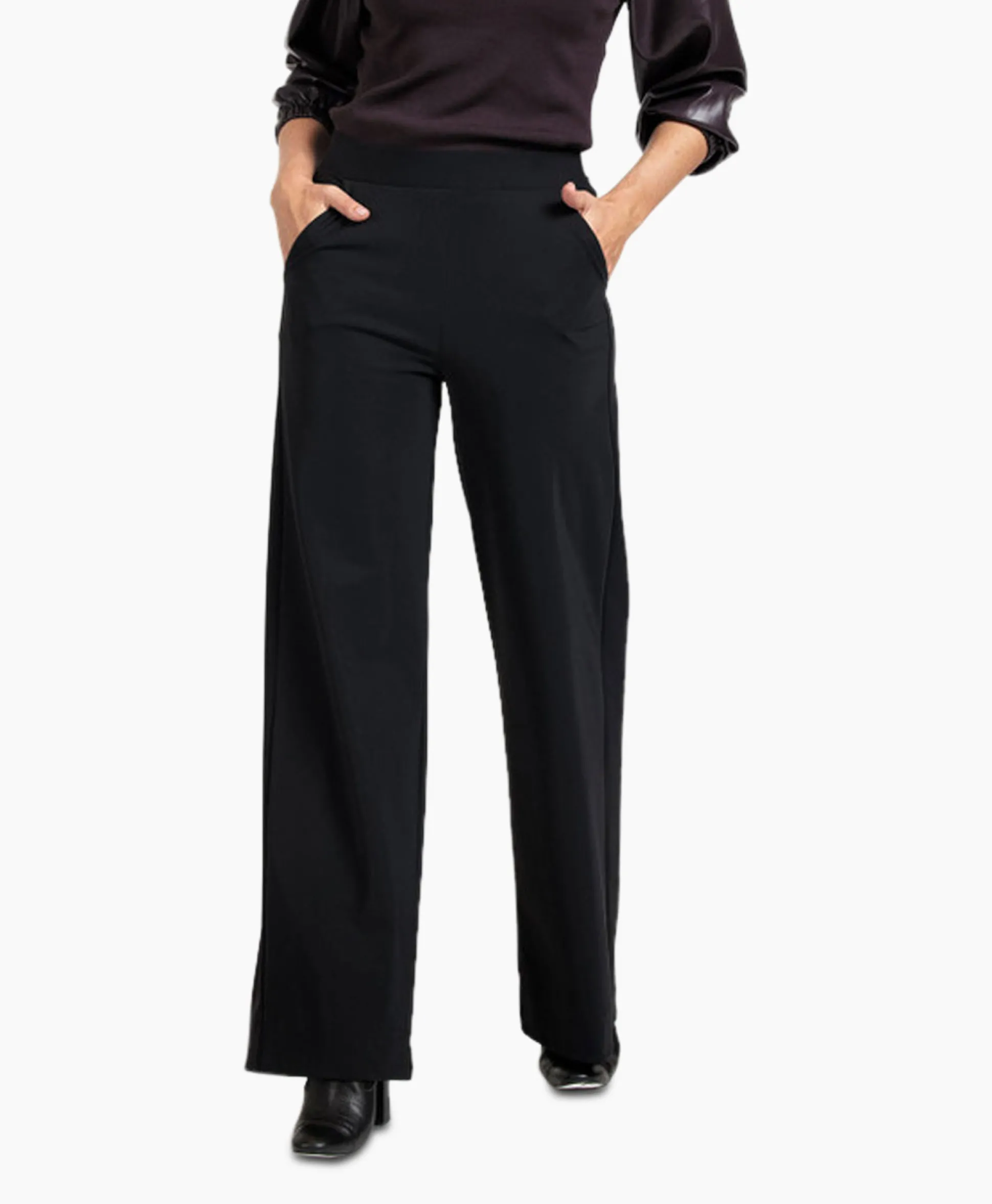 Studio Anneloes Broek Lexie Bonded Zwart