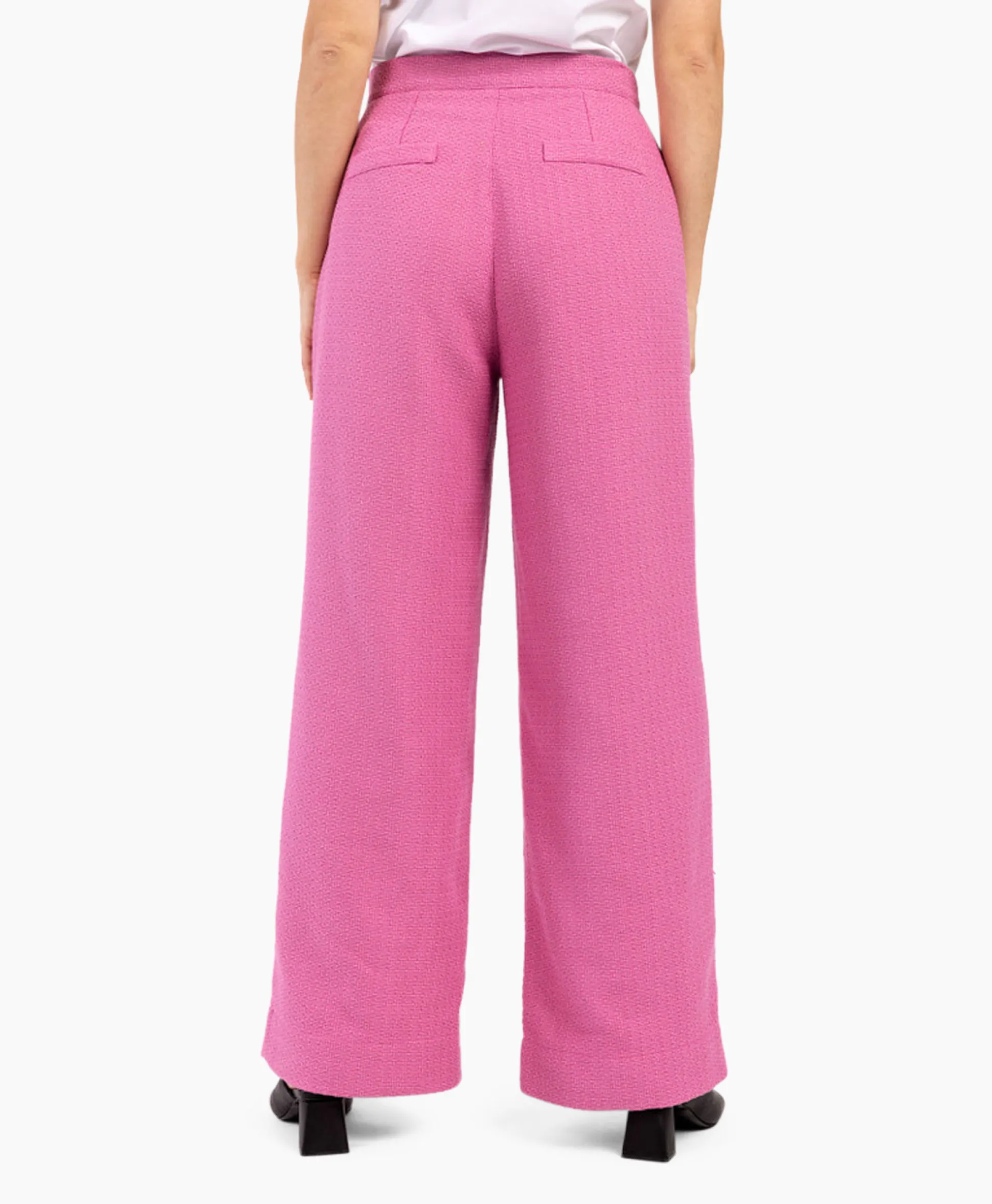 Studio Anneloes Broek Rasa Tweed Trousers Lila